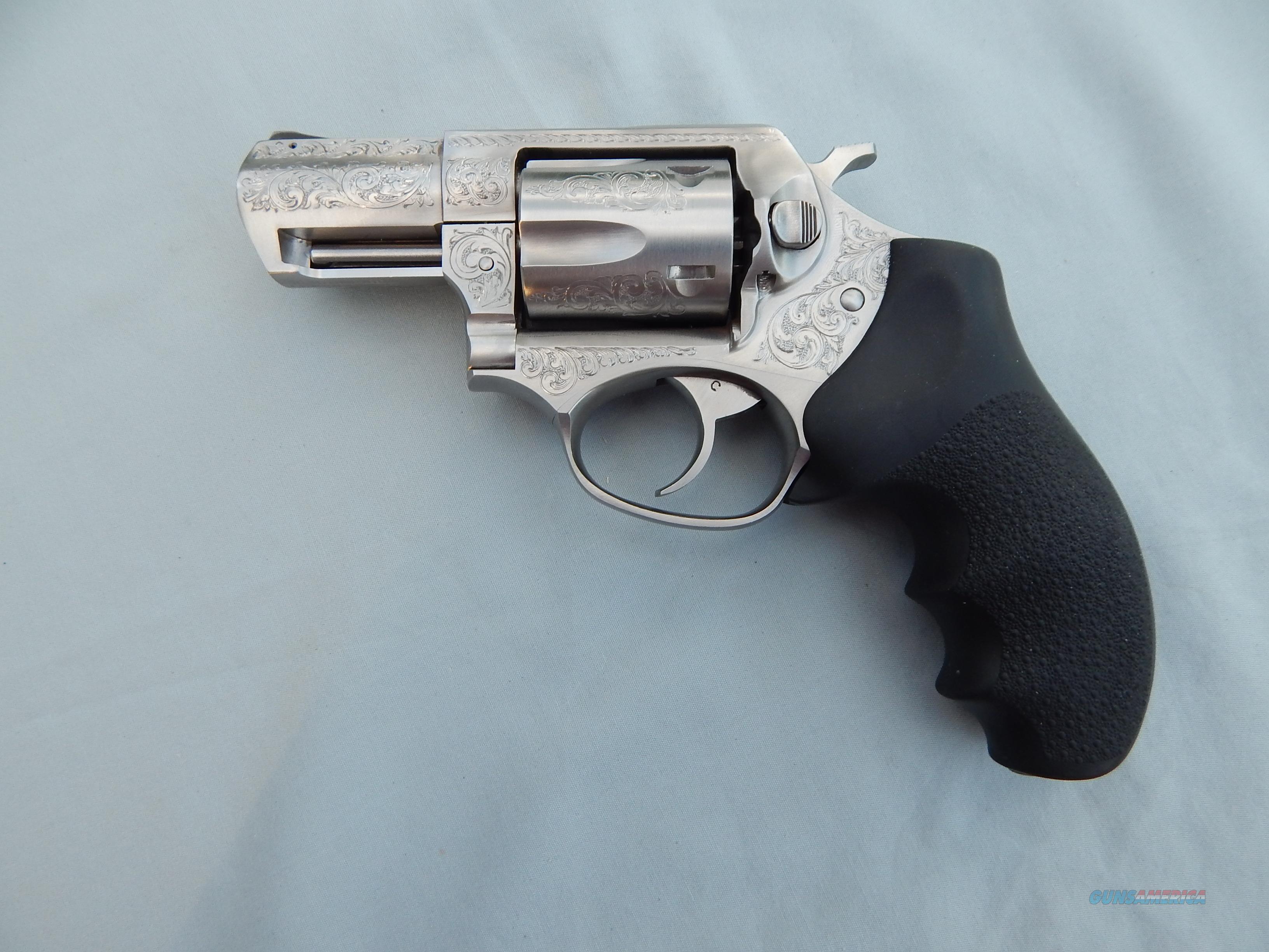 Ruger SP101 .357 Mag, Factory Engraved Hogue... for sale