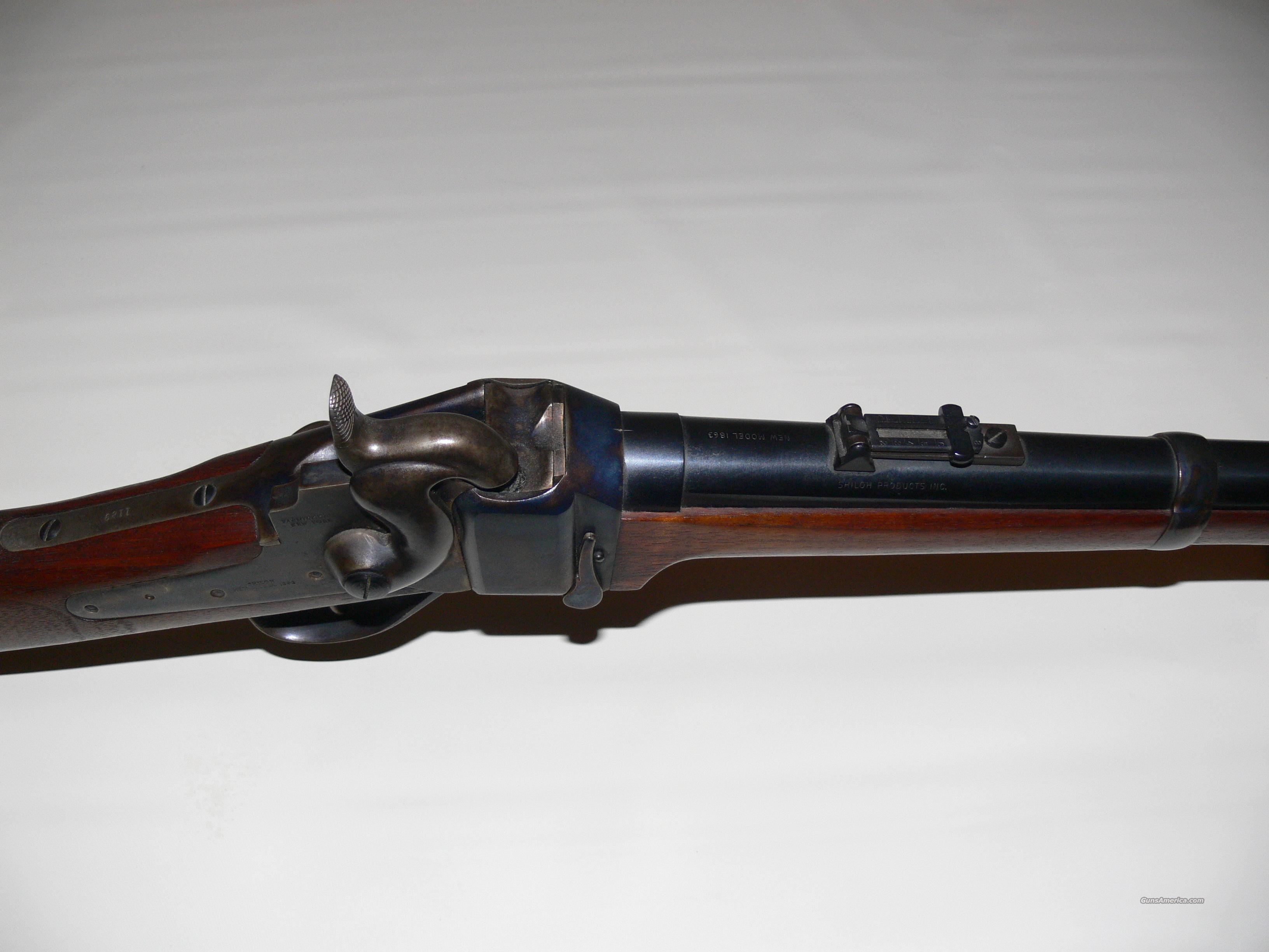 Shiloh Sharps 1863 .54 Percussion Carbine Rifle... for sale