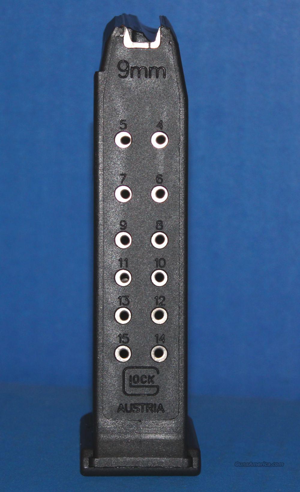 Glock G19 9mm 15 Round Magazine / Clip Glock OE... for sale