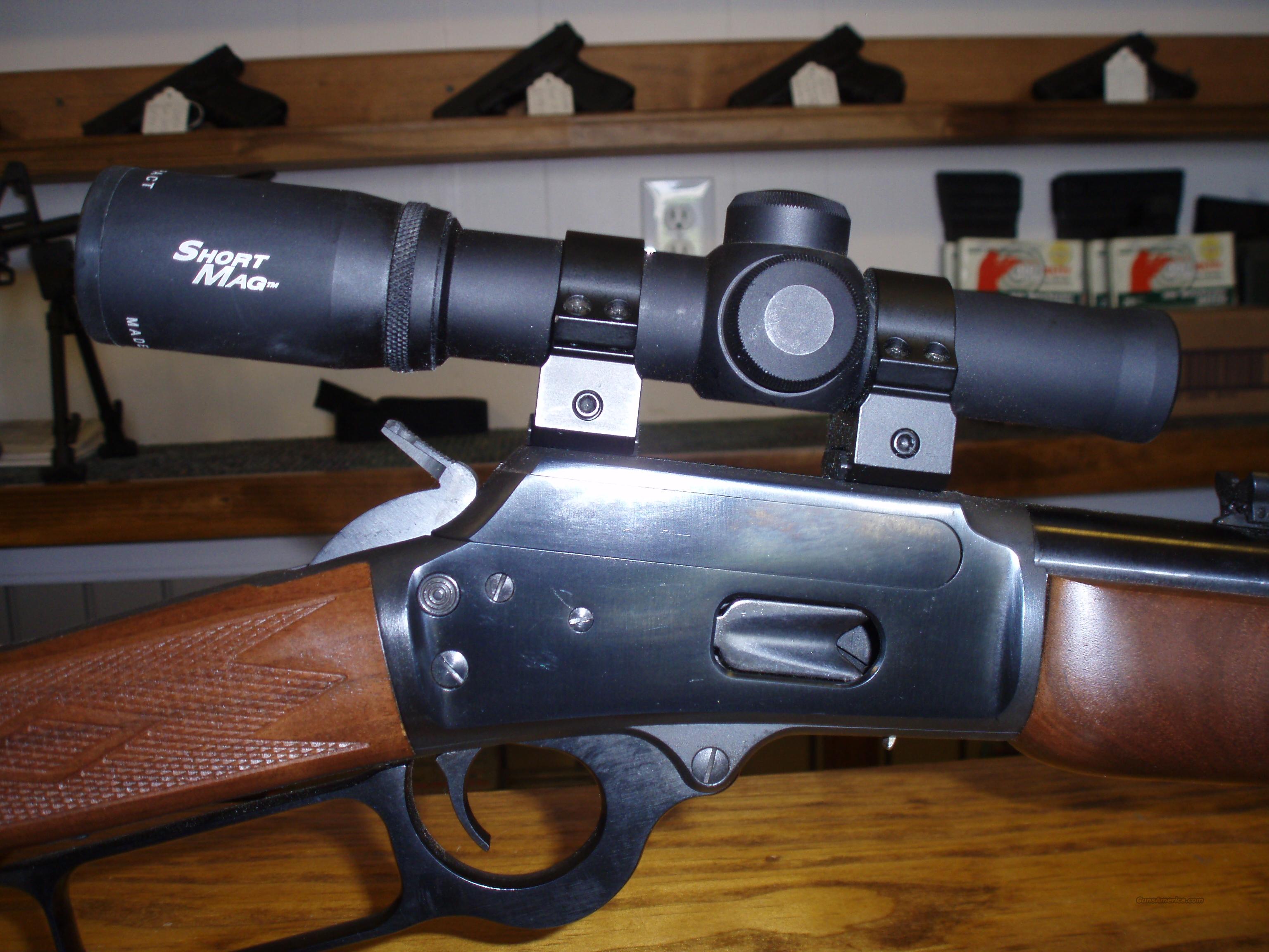 MARLIN 1894 44 MAGNUM WITH BURRIS 4X20mm SHORT... for sale