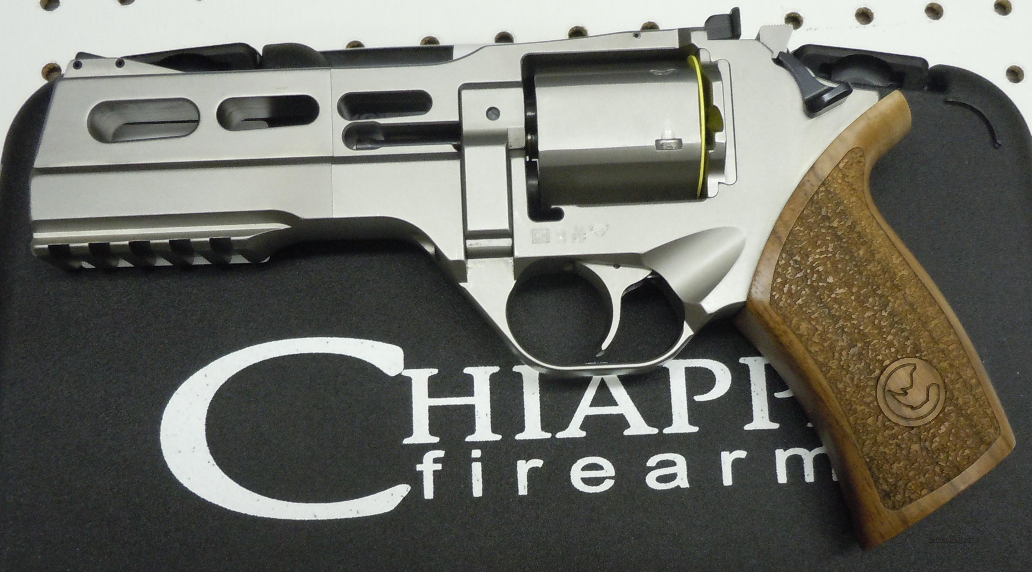Chiappa 50ds 357 Magnum White Rhino 5 6 Shot R For Sale