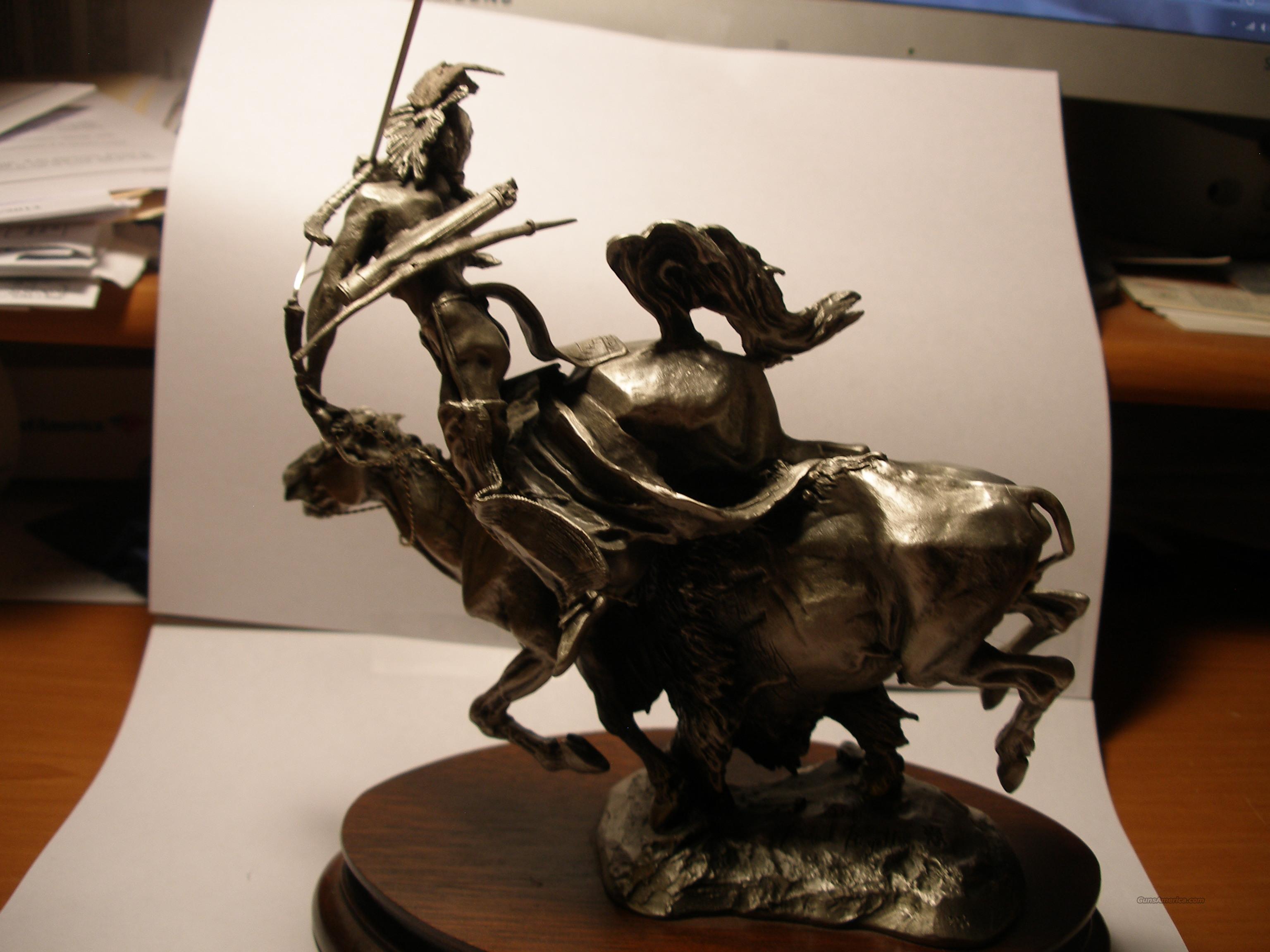 Chilmark Fine Pewter Sculpture "Plight of the... for sale