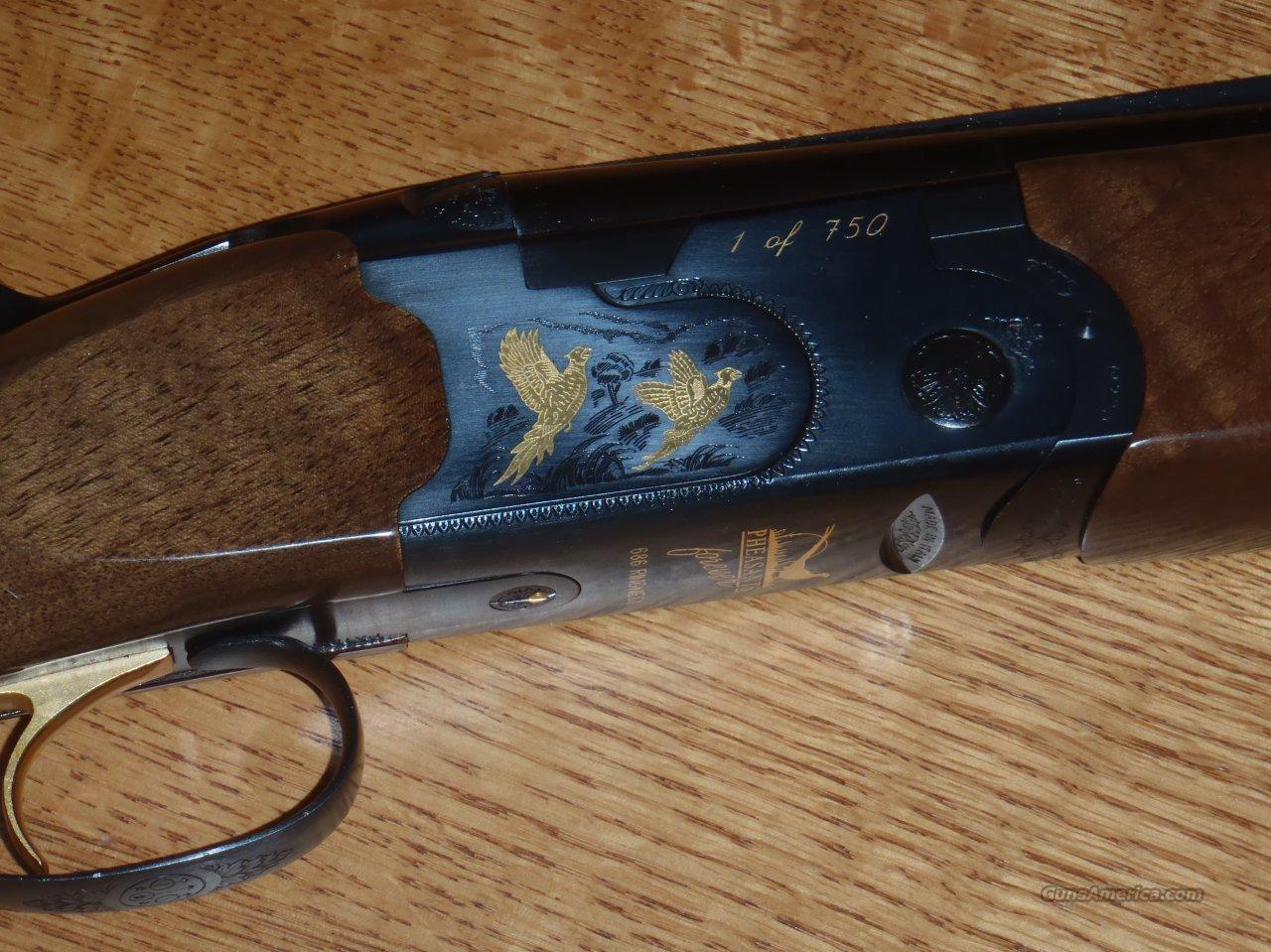 Beretta 686 Ringneck Pheasants Forever 12 Ga wi... for sale