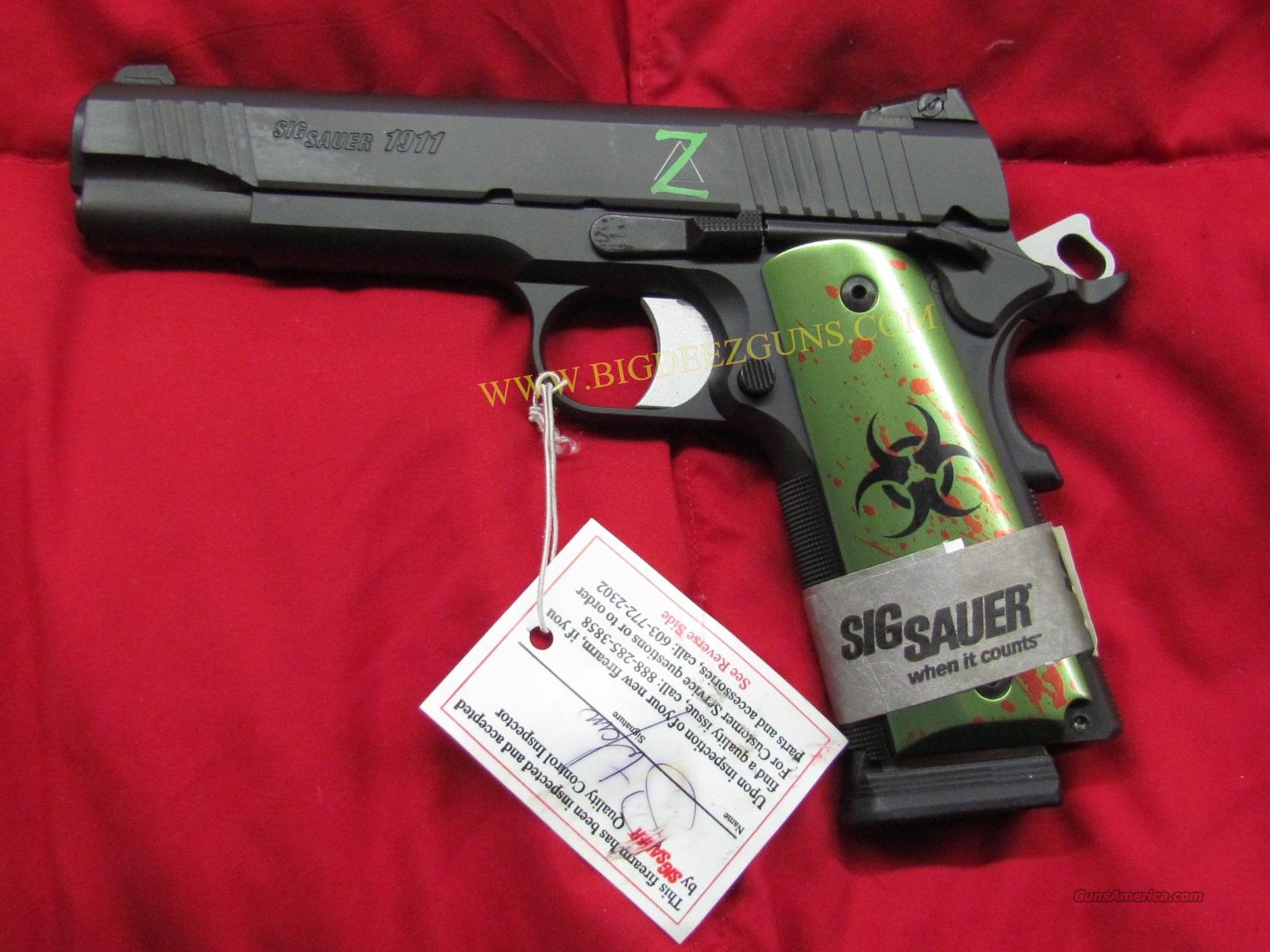 Sig Sauer 1911 ZOMBIE APOCALYPSE GUN MUST HAVE for sale