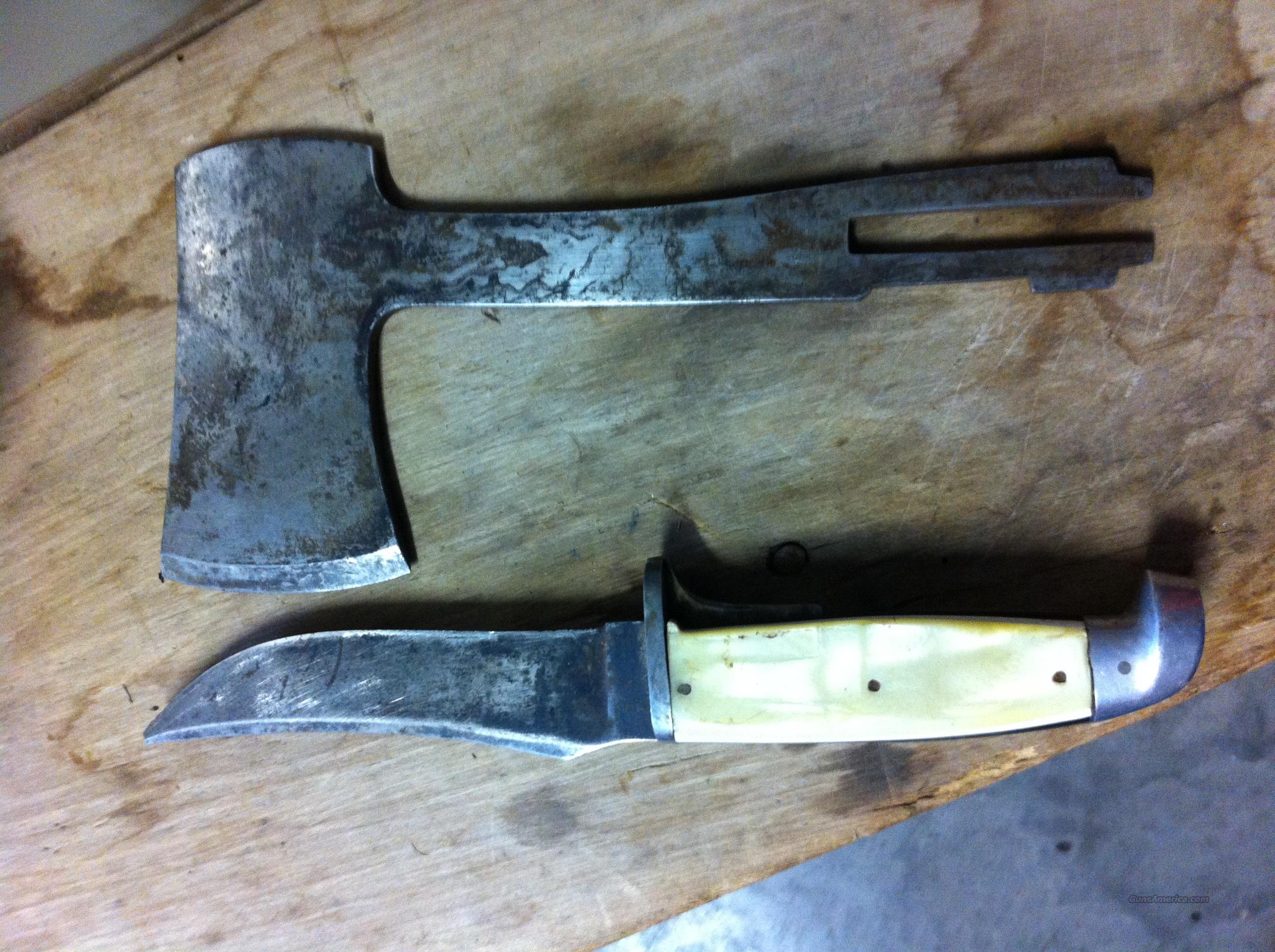 Western Boulder CO. Knife Hatchet Combo for sale