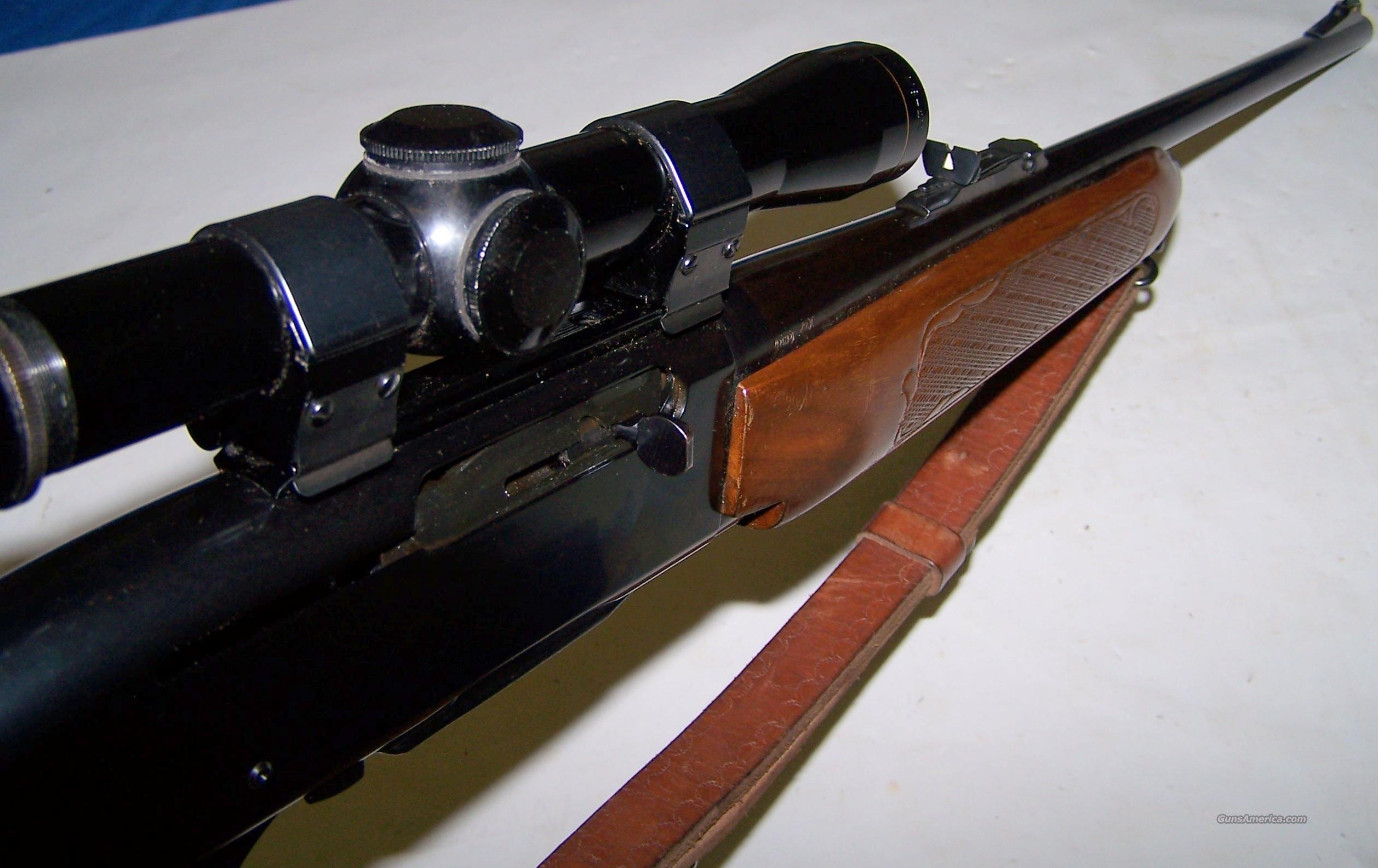 Remington Woodsmaster Model 742 Deluxe w scope for sale