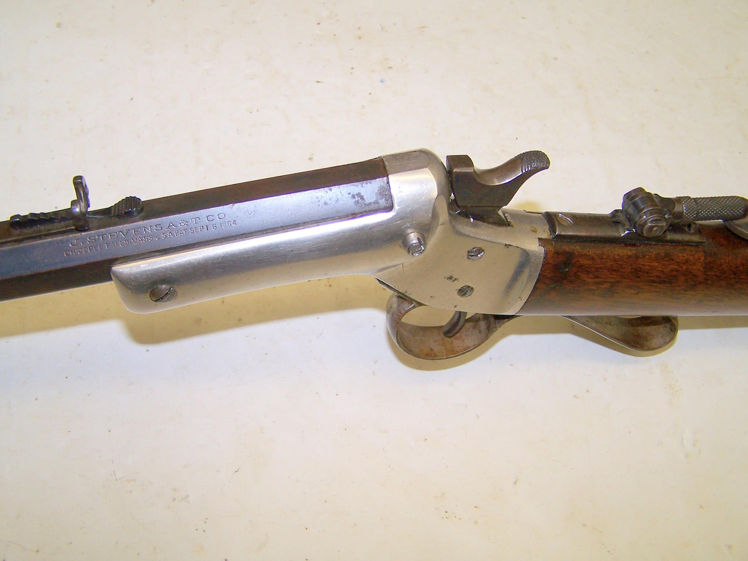 Antique J Stevens A T Co TIP UP Single Shot Ri For Sale