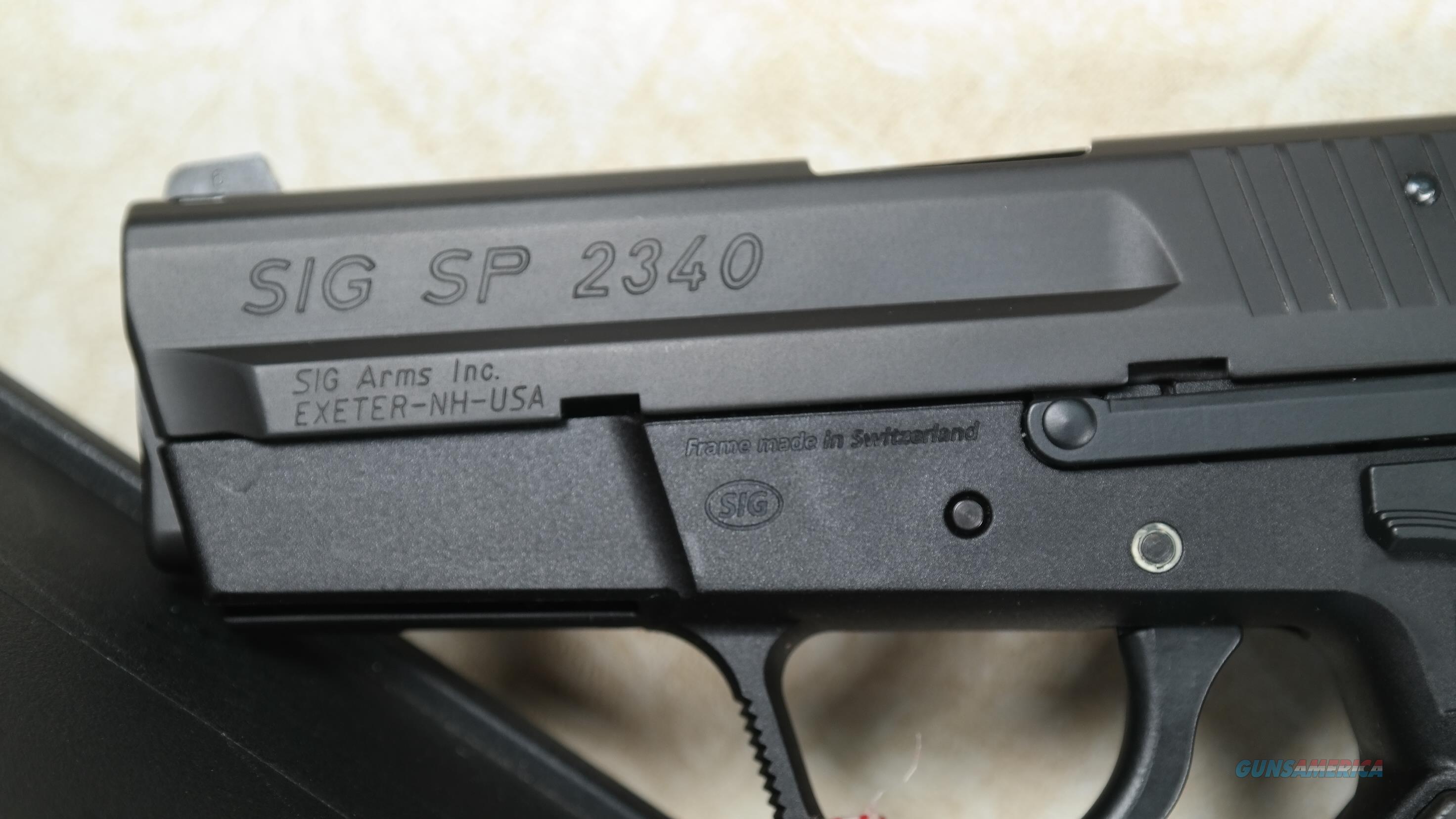 Sig Arms Sig Pro SP2340 40 S W Sw For Sale At Gunsamerica