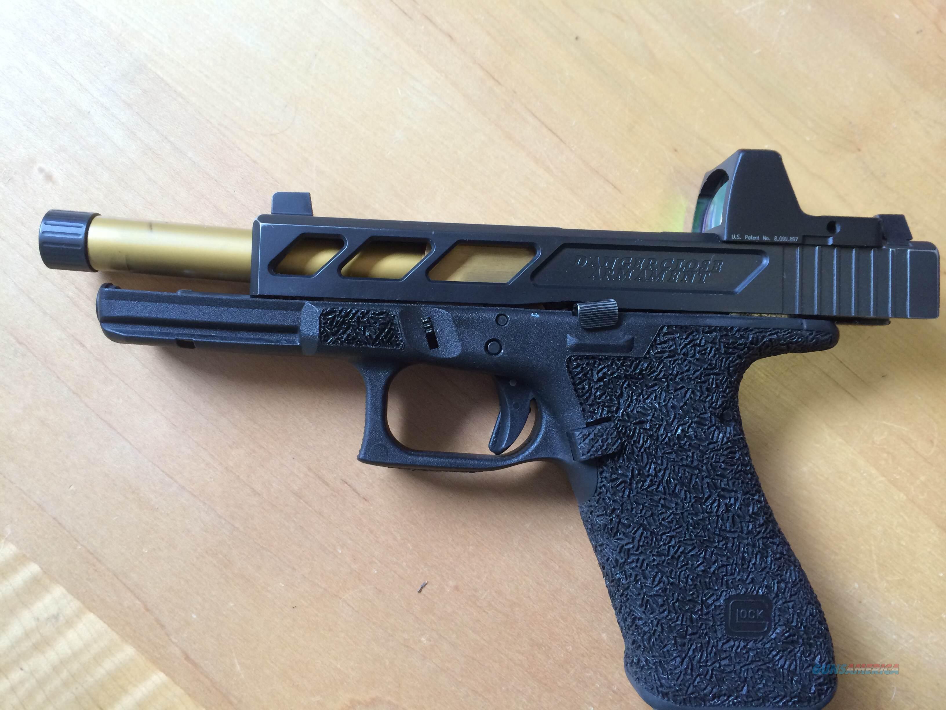 Custom Glock With Trijicon Rmr And High Cap For Sale