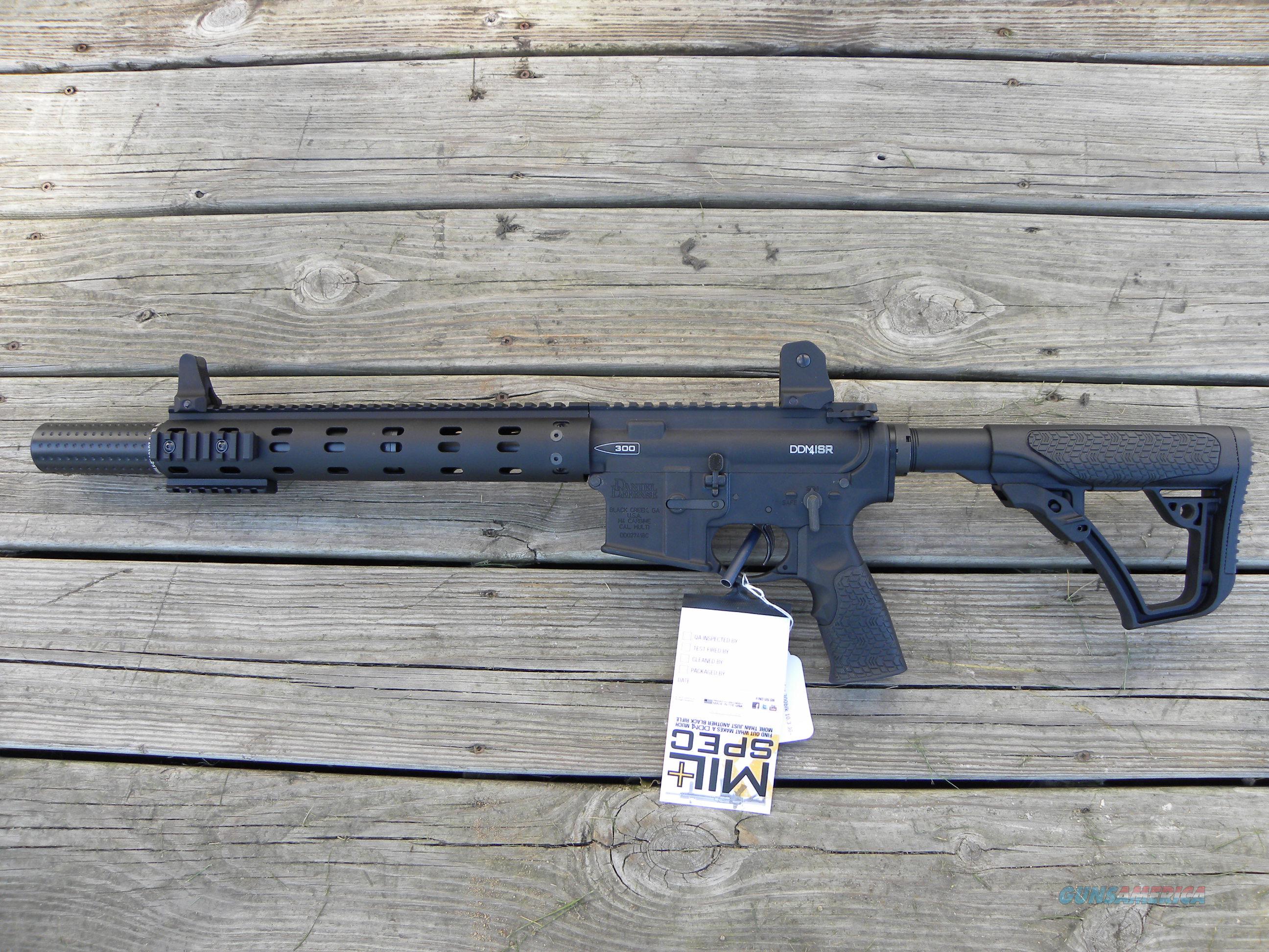 Daniel Defense Ddm Isr Suppressed Blk For Sale