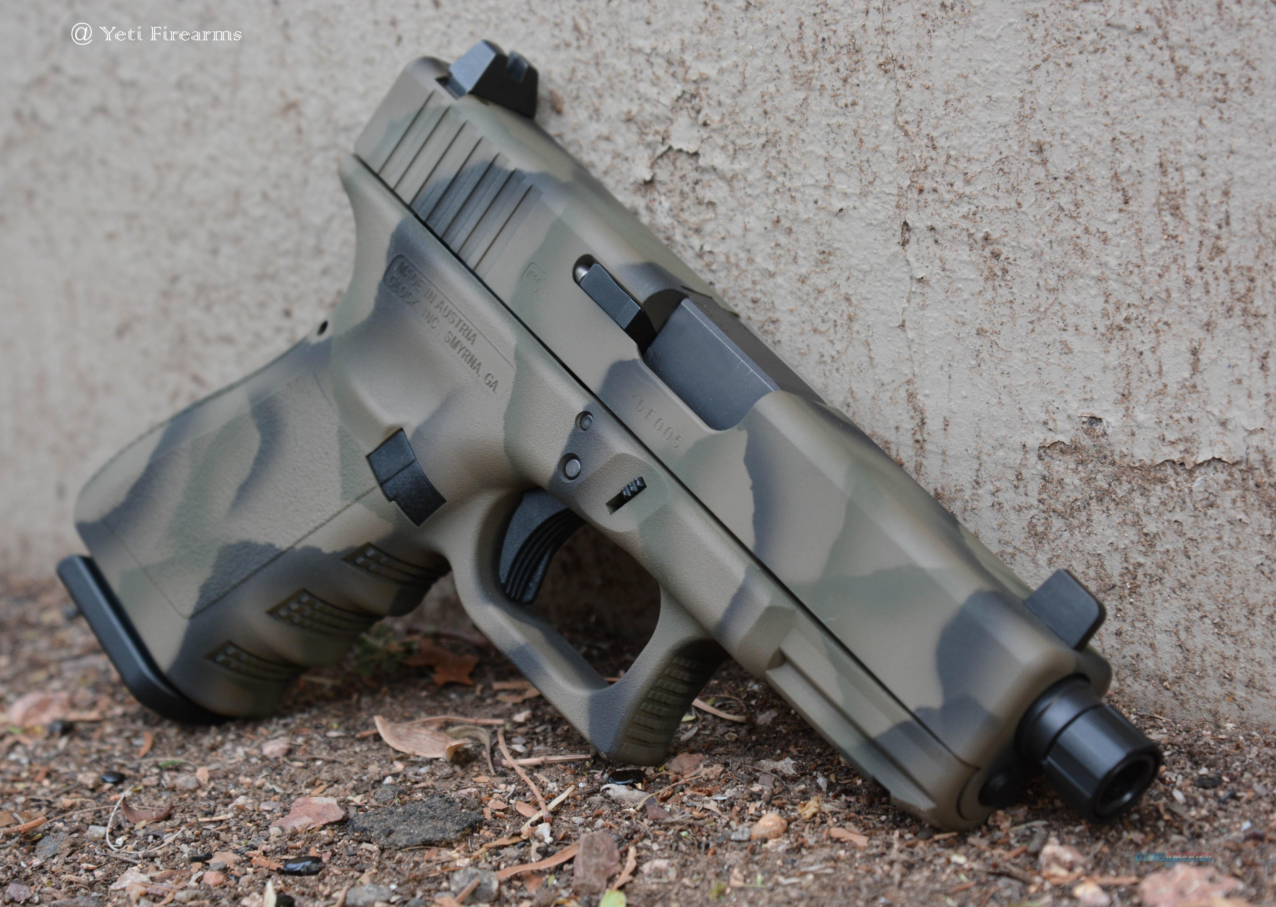 XWerks Glock 19 G3 Threaded Barrel Custom Camo... for sale