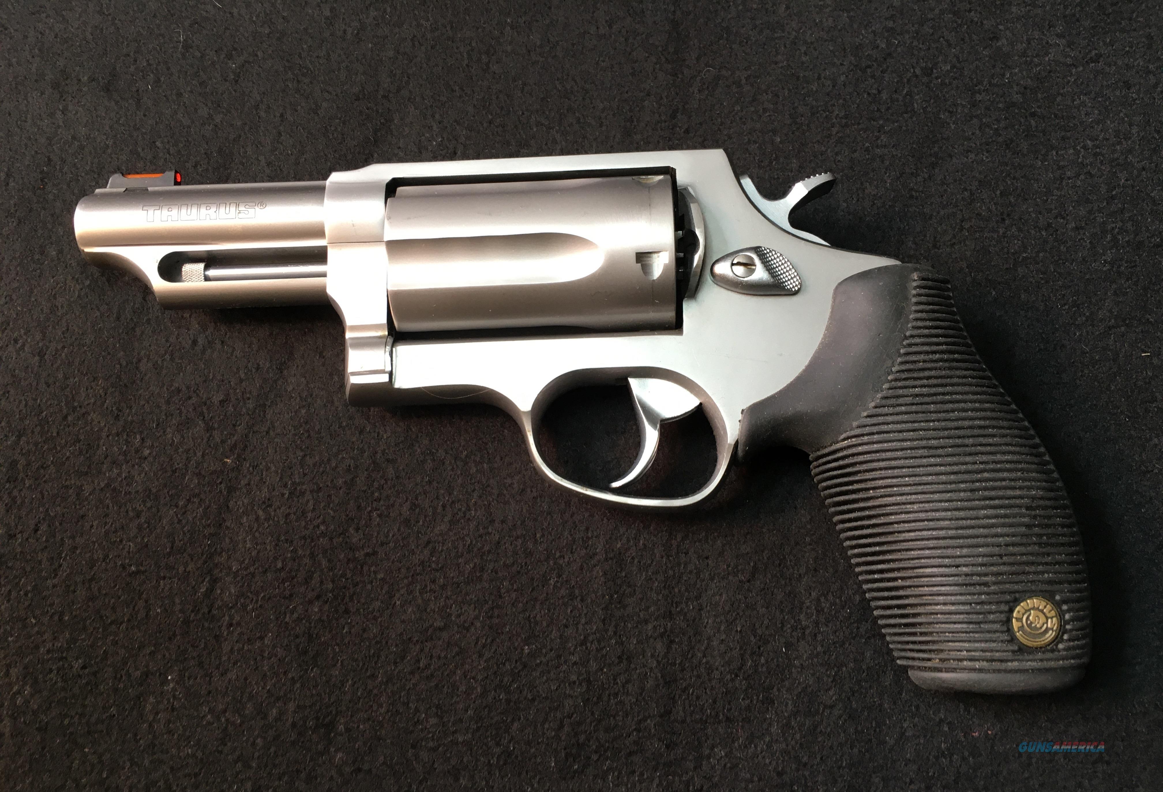 TAURUS JUDGE STAINLESS STEEL WITH A For Sale At Gunsamerica