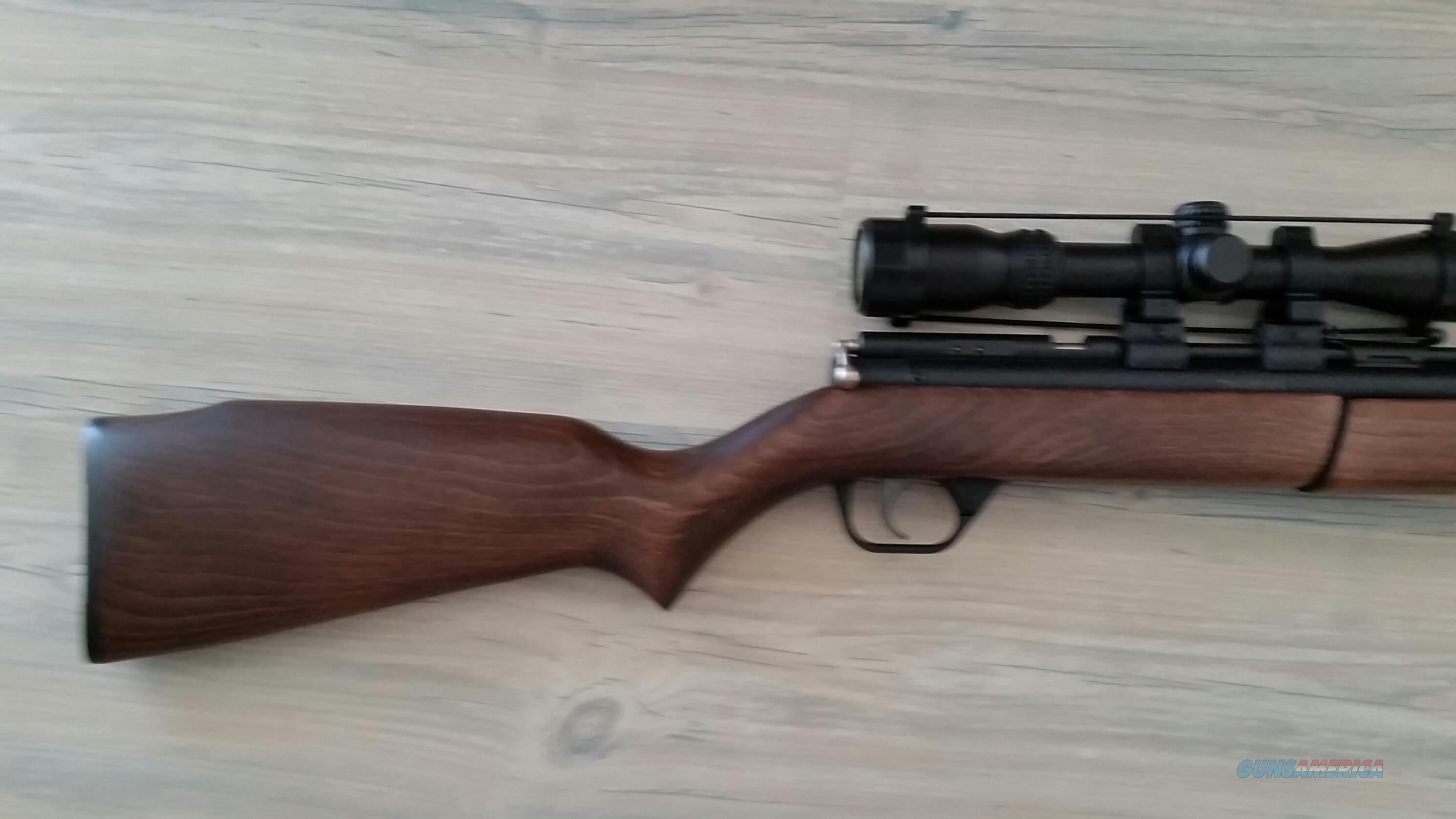 Benjamin model 392 multipump rifle mounted wi... for sale