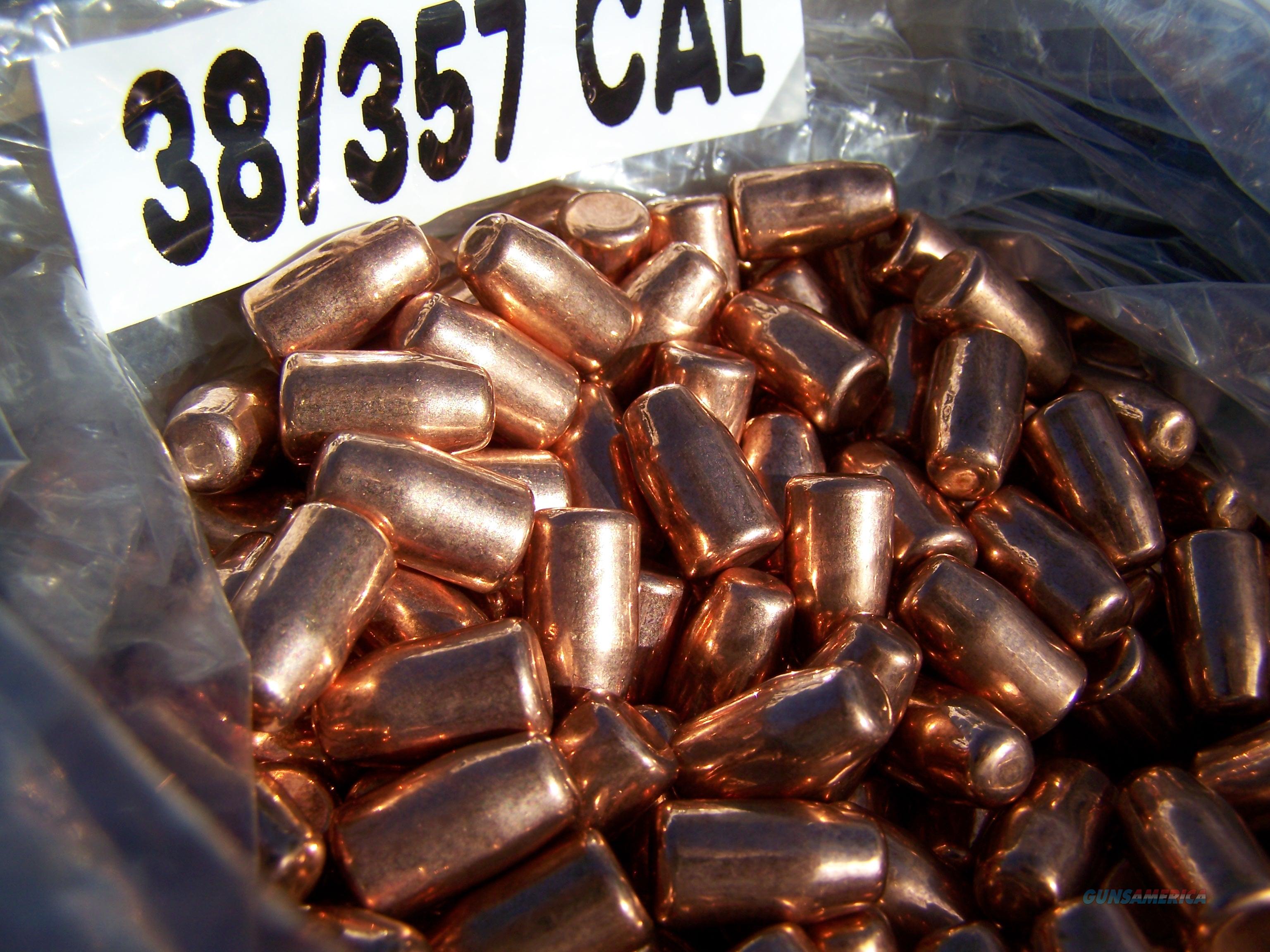 38/357 Cal. 158 Grain Copper Jacket Reloading B... for sale