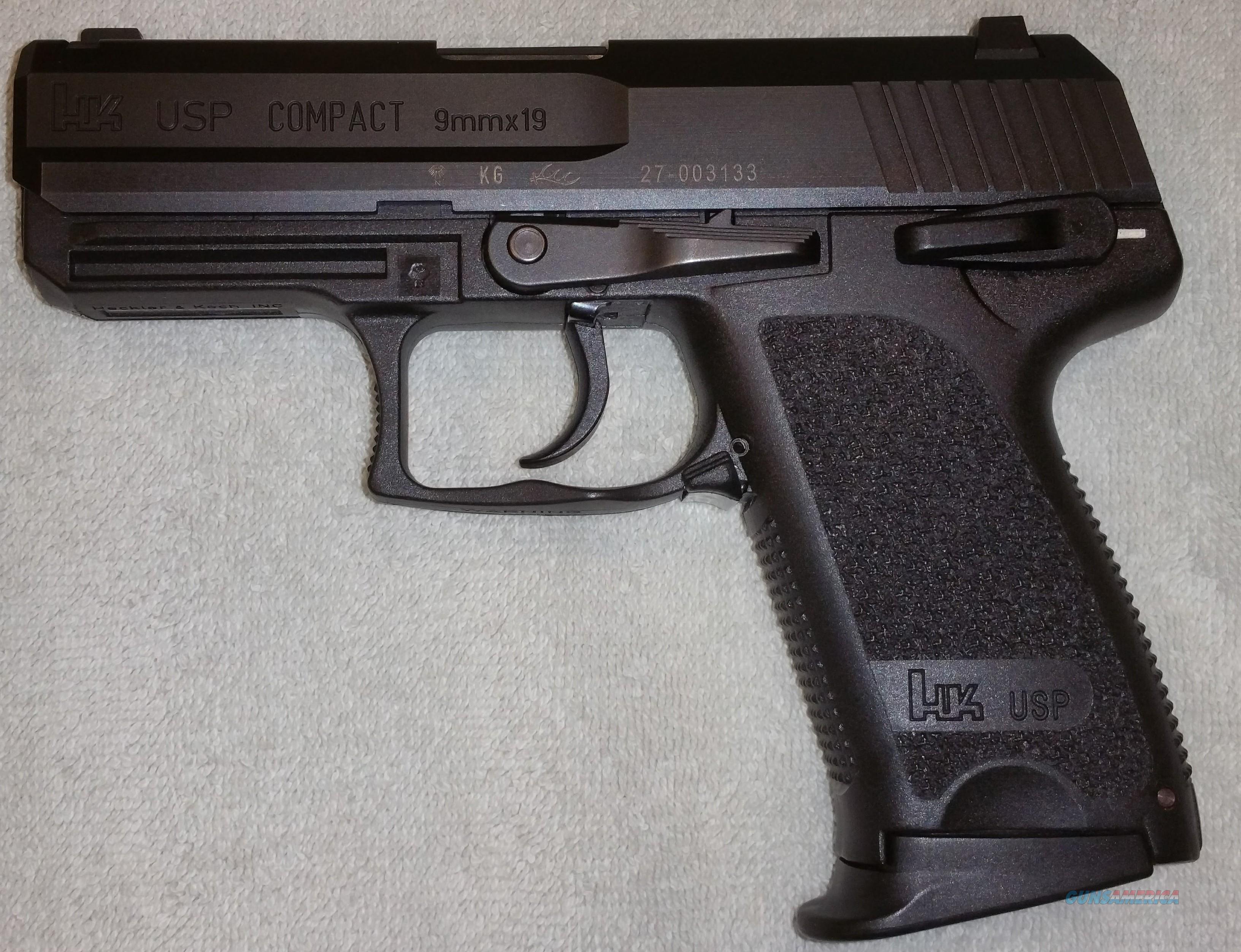 Heckler Koch Hk Usp Compact Mm For Sale At Gunsamerica