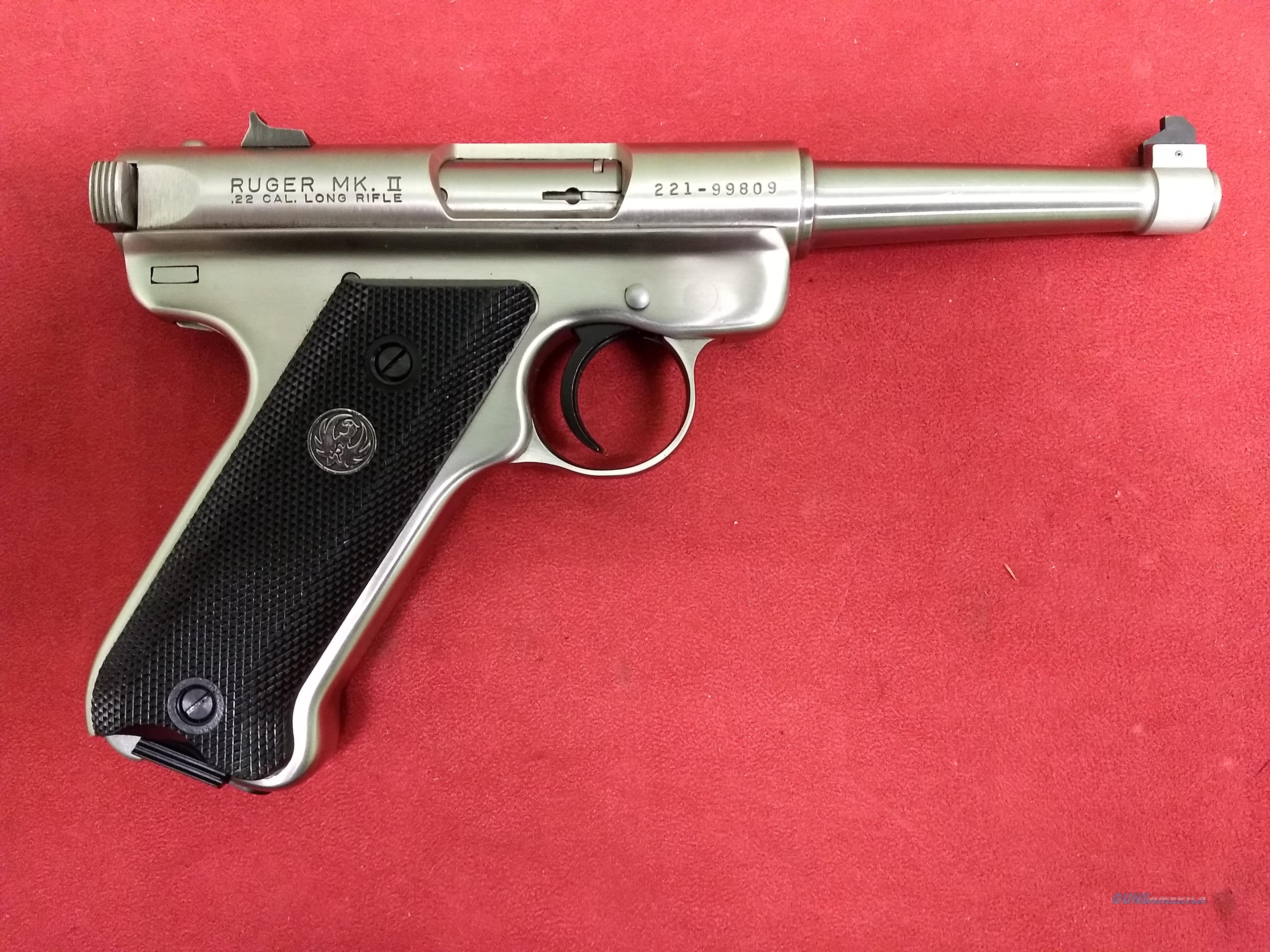 Ruger Mk Ii Stainless Lr Like For Sale At Gunsamerica