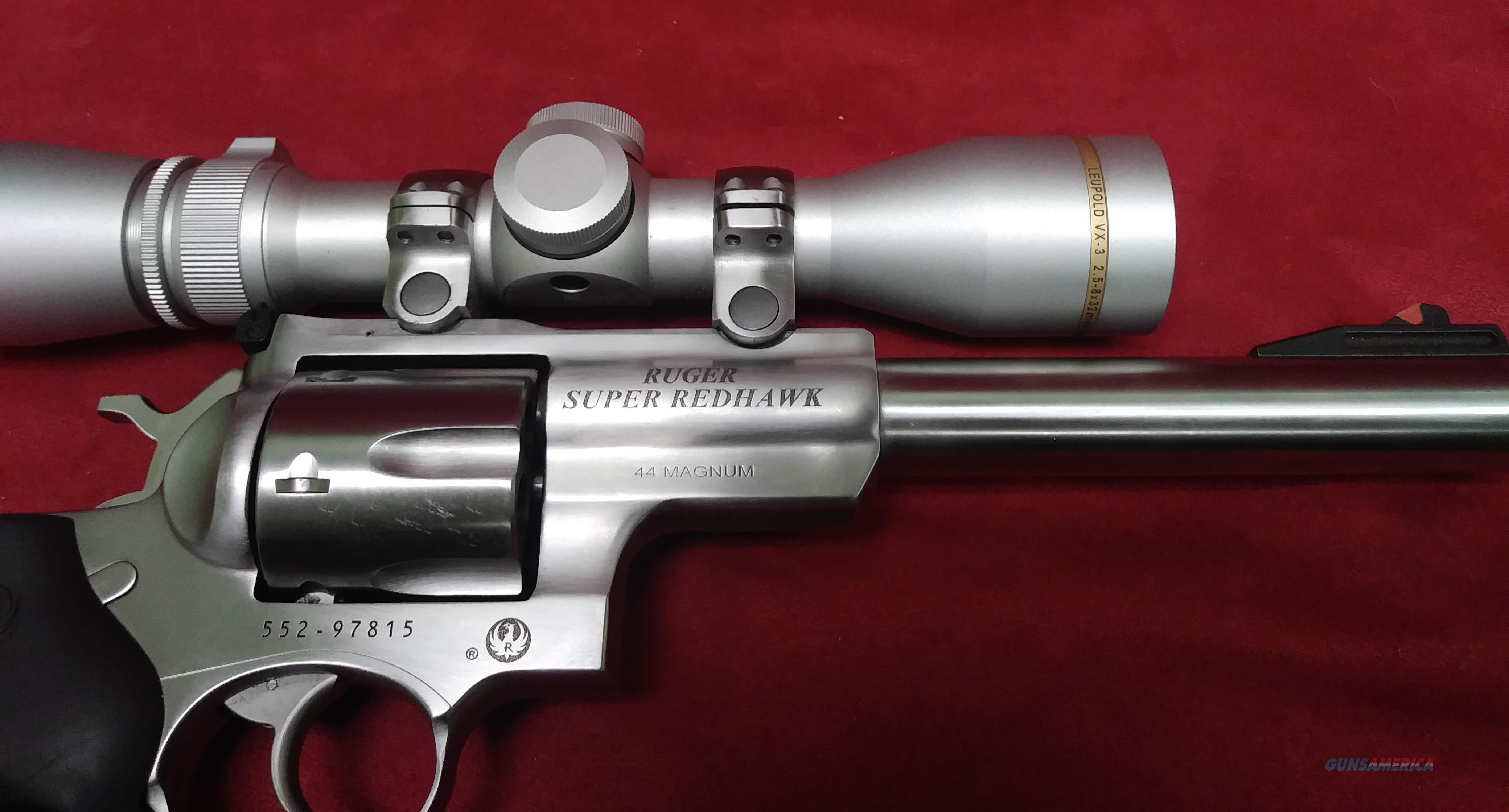 Ruger Super Redhawk Magnum W For Sale At Gunsamerica