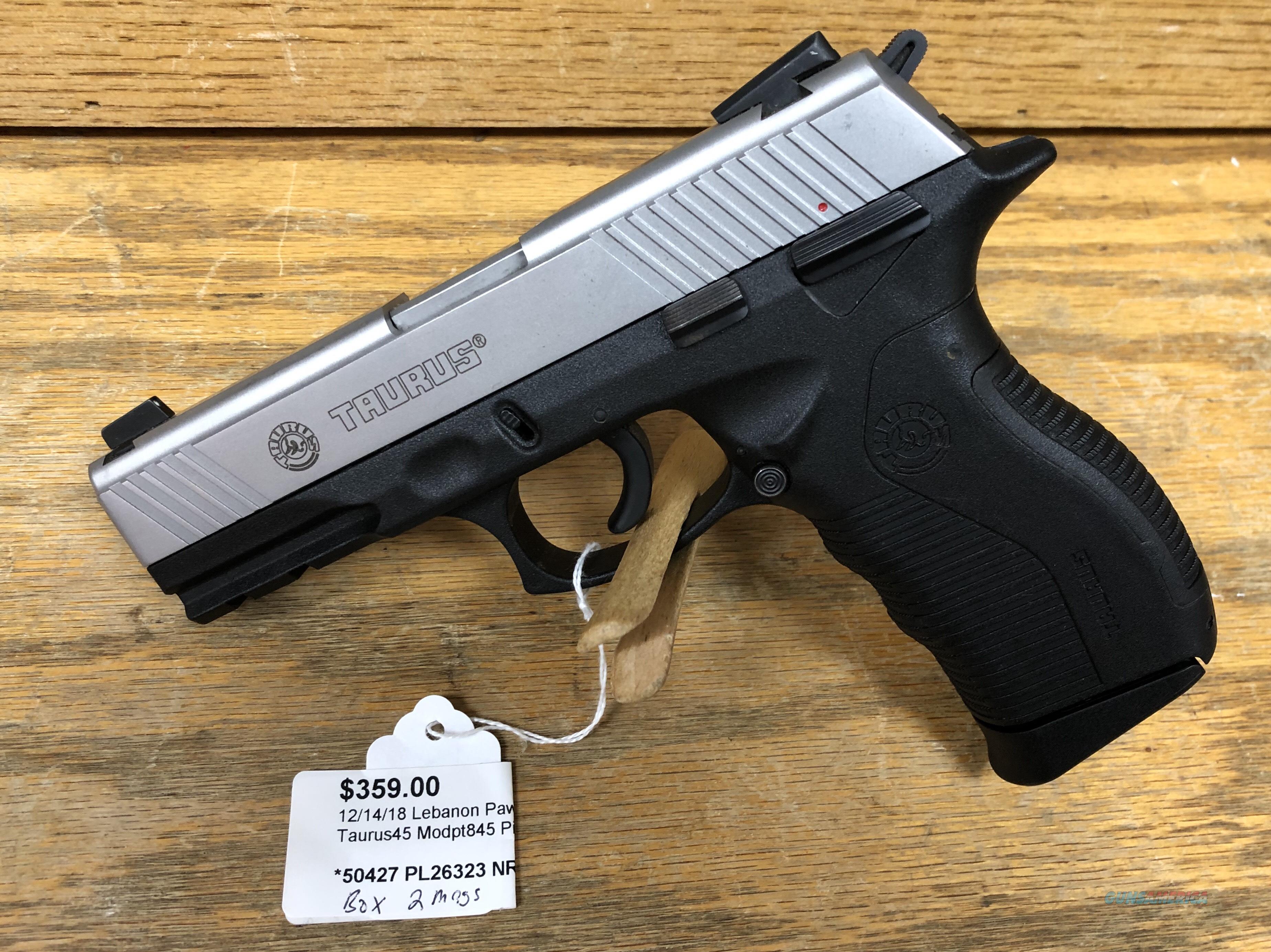 Taurus Pistol For Sale At Gunsamerica