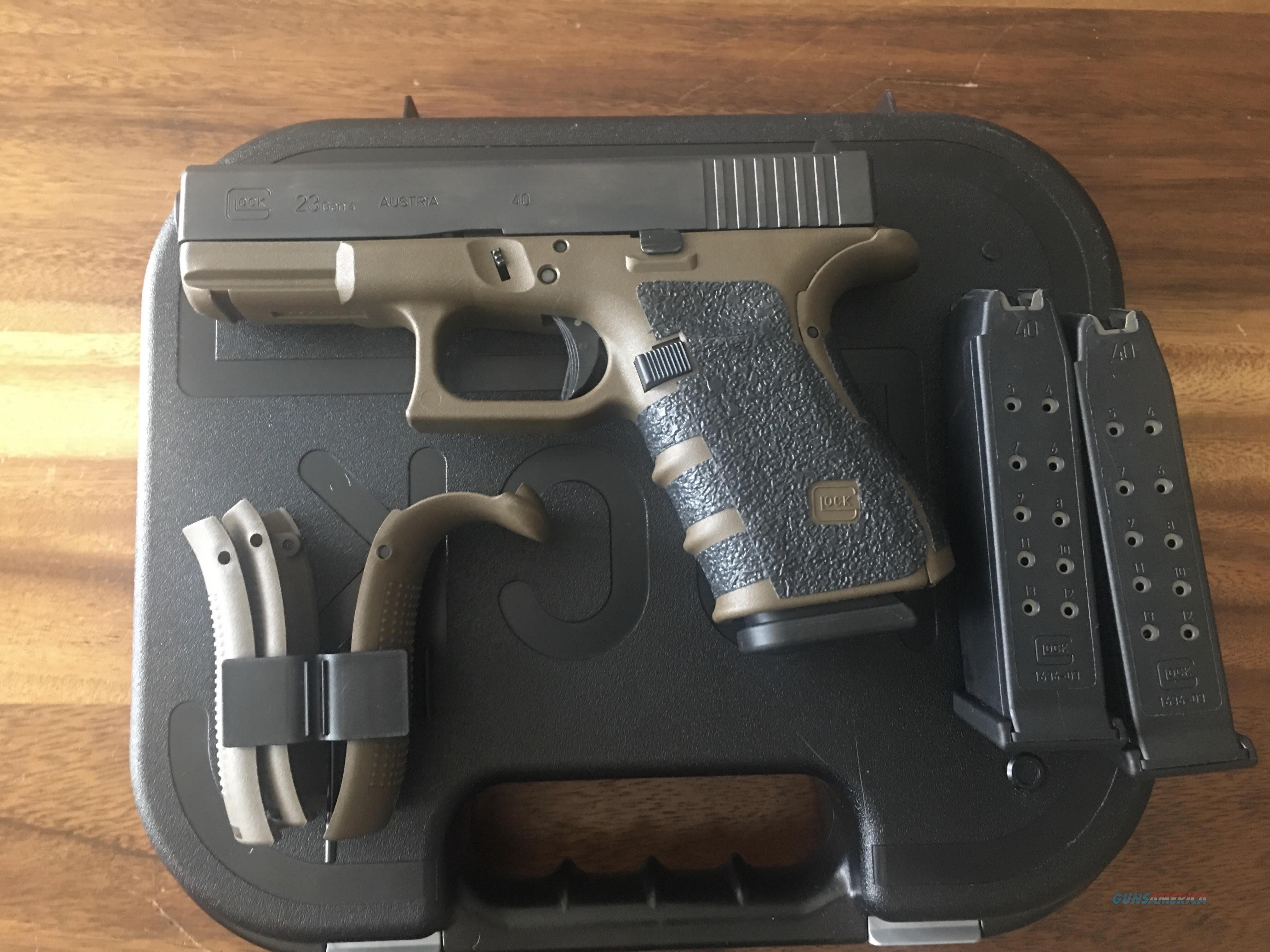 Glock 23 Gen 4 FDE For Sale At Gunsamerica 917122942