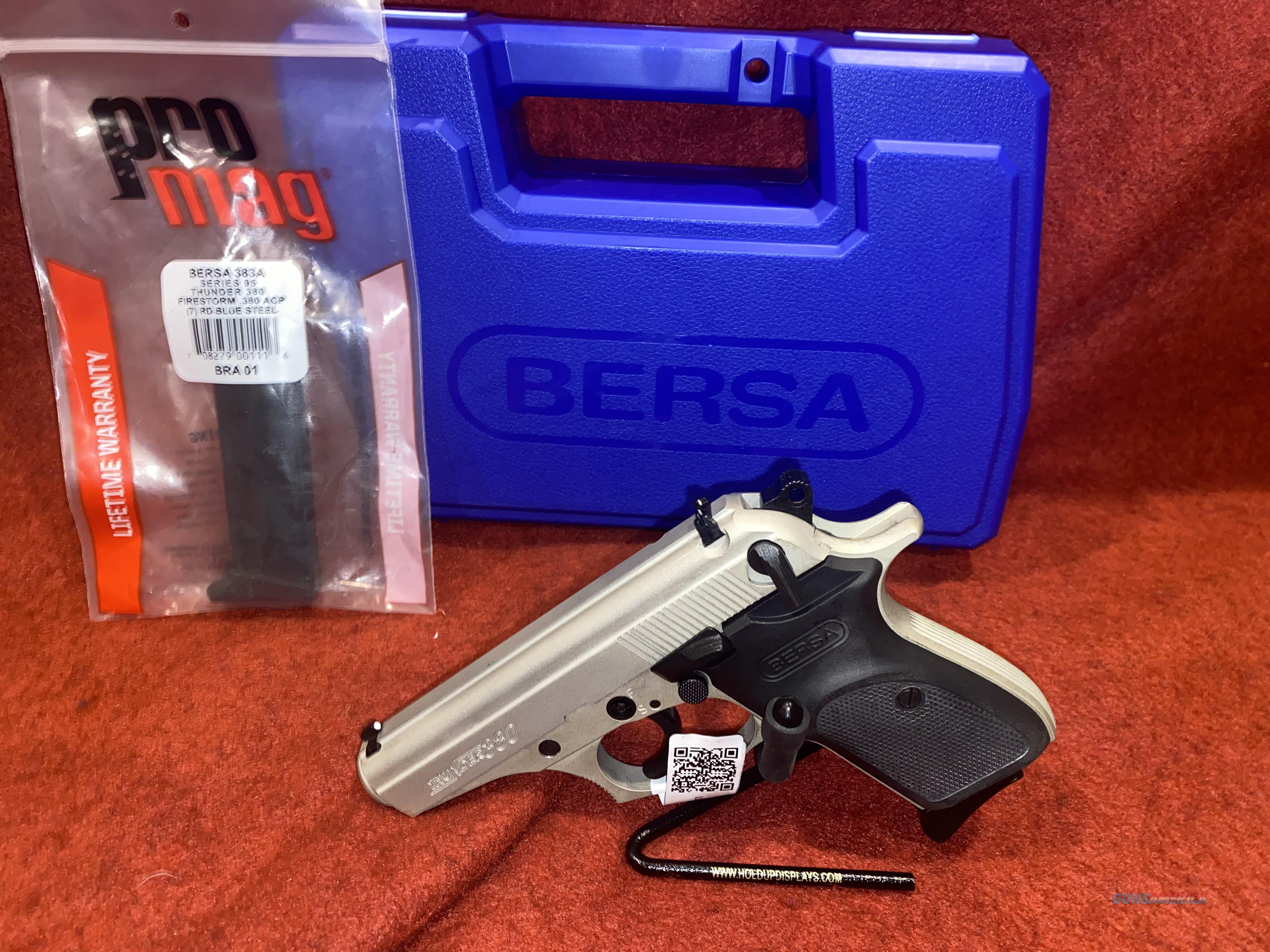 Bersa Thunder Nickel Lite For Sale At Gunsamerica