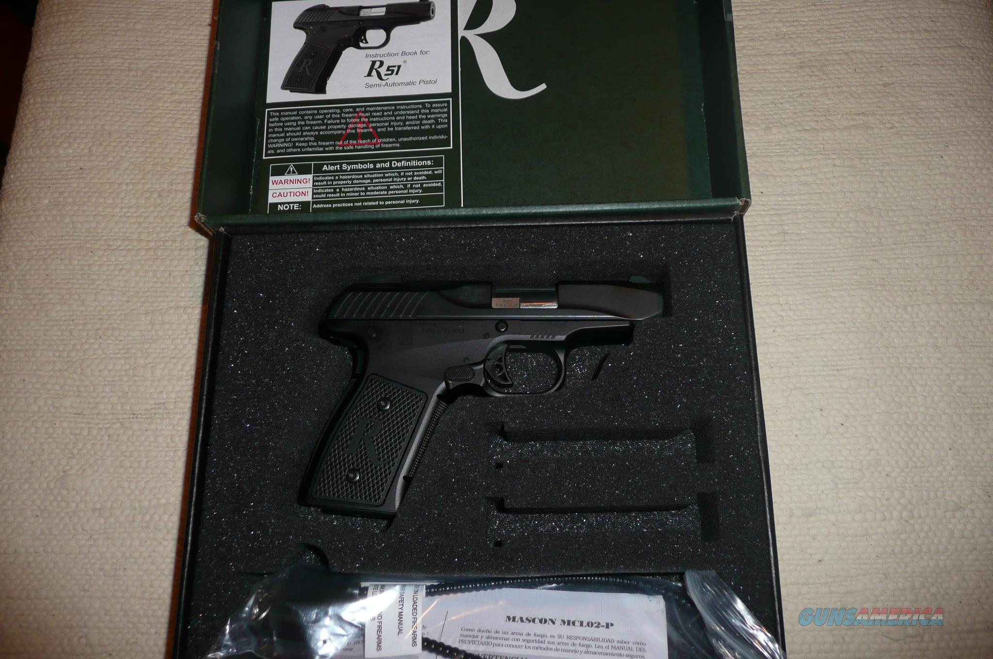 Remington Firearms R Subcompact For Sale At Gunsamerica