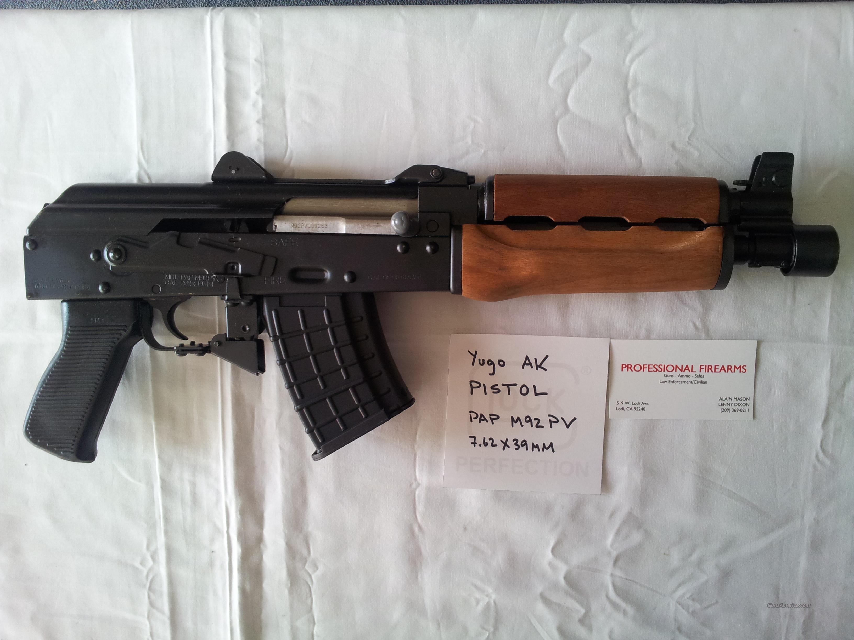 Yugo Ak Zastava Pap M Pv X M For Sale At Gunsamerica