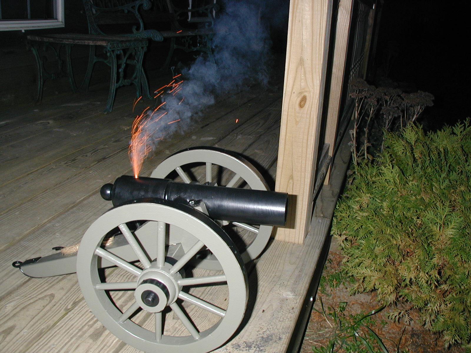 1 3/4" Bore Golfball Field Cannon for sale