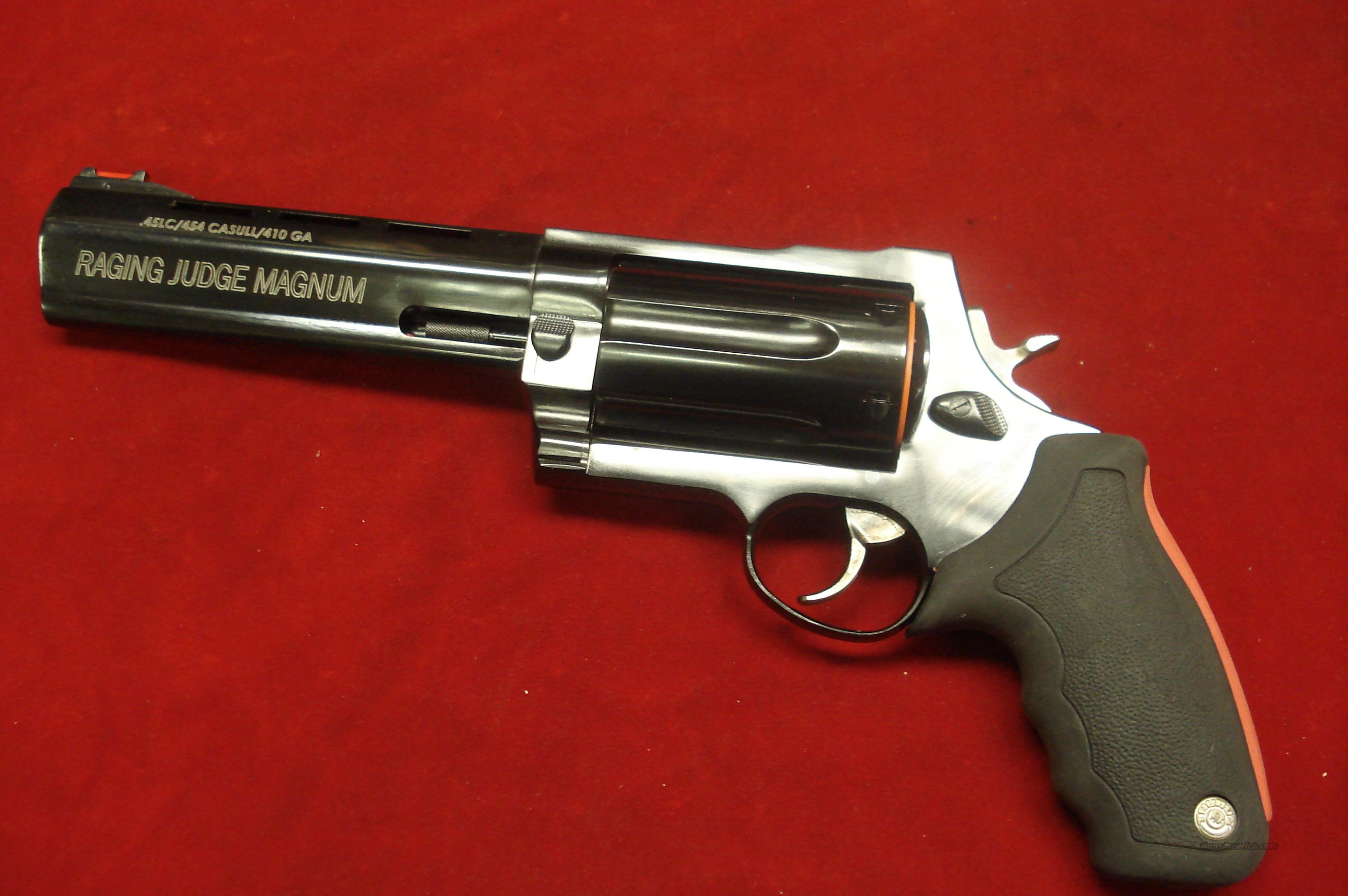 TAURUS 6.5" BLUE "RAGING JUDGE" 454 CASULL, 45 for sale