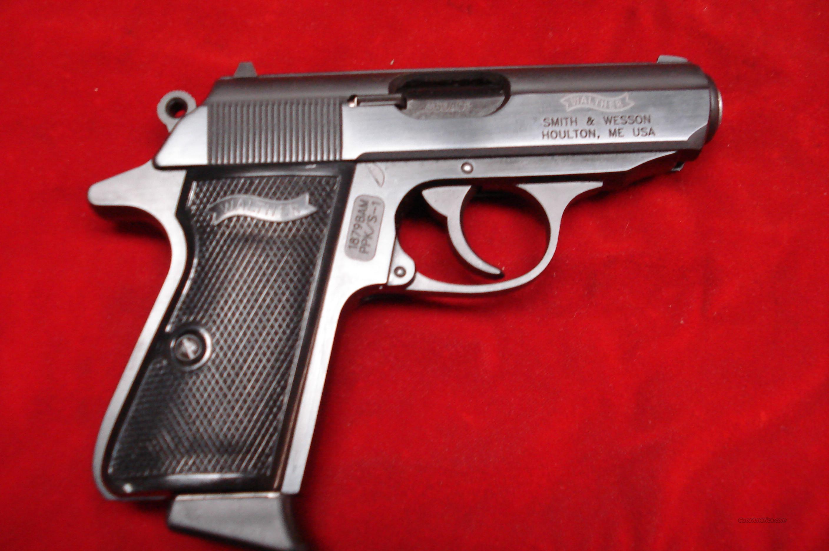 WALTHER PPK/S 380 CAL. BLUE NEW for sale