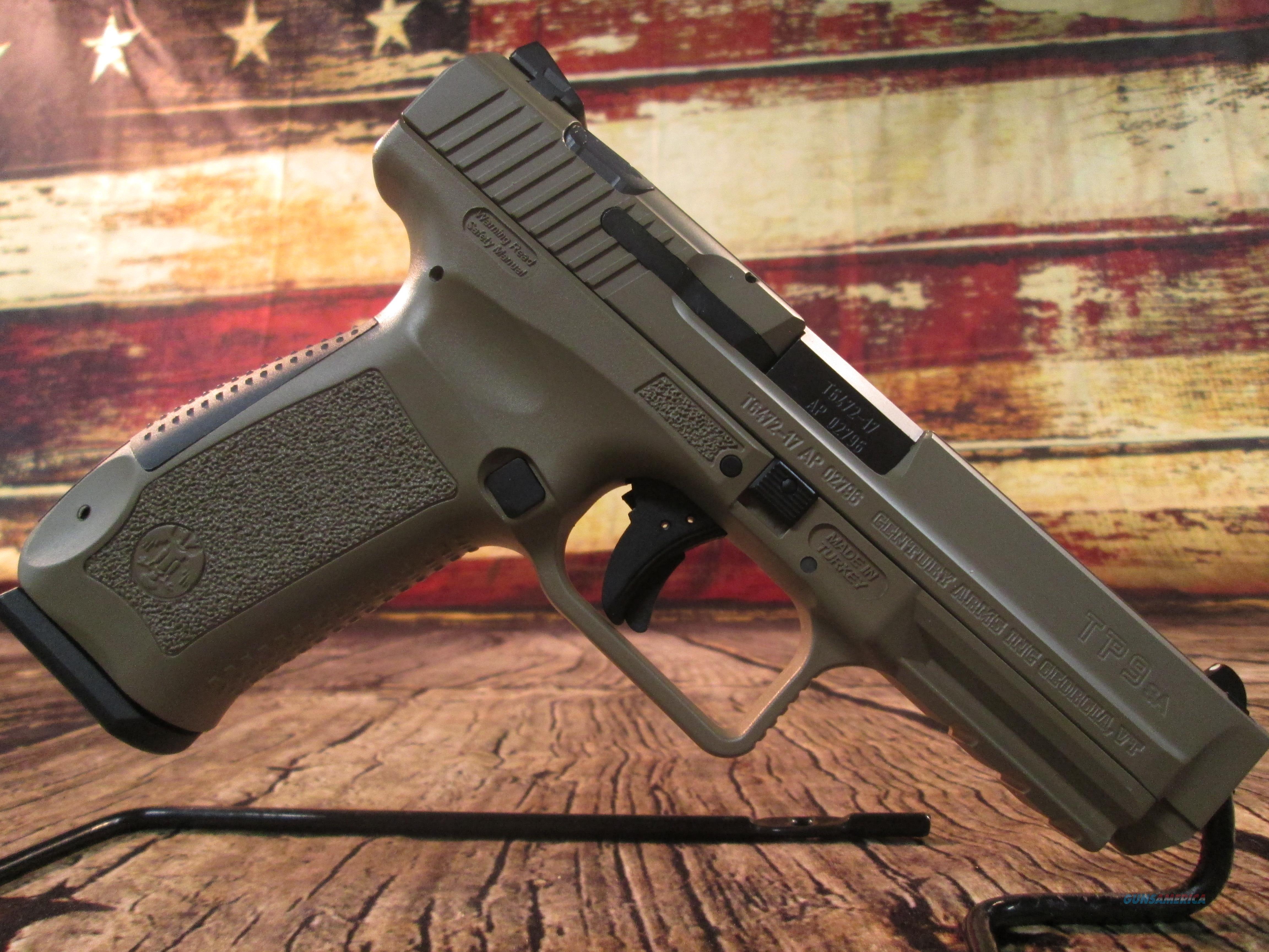 CENTURY ARMS CANIK TP 9 SA DESERT For Sale At Gunsamerica