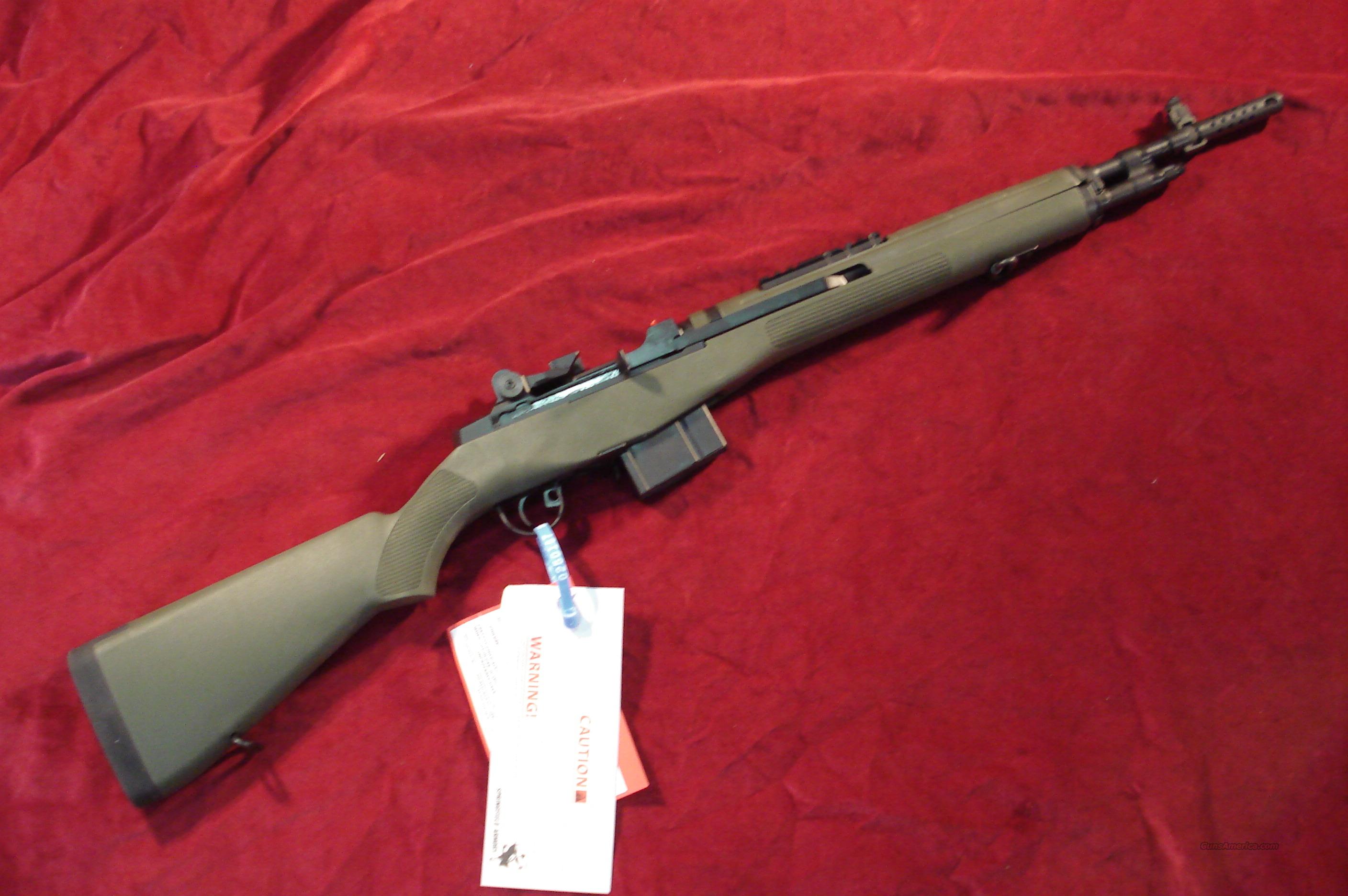 SPRINGFIELD ARMORY M1A GREEN COMPOSITE SCOUT S... For Sale