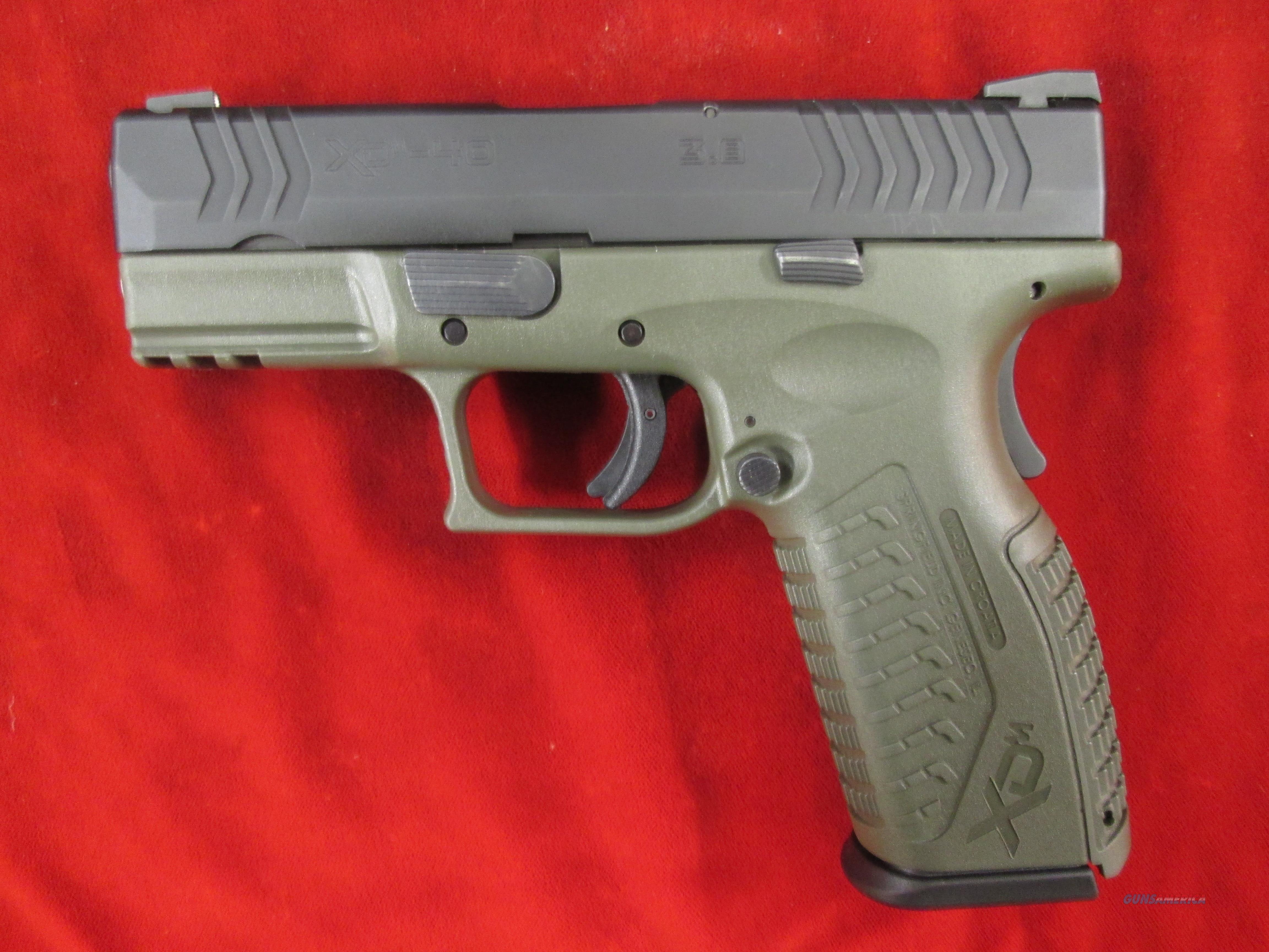 Springfield Armory Xdm 40 Cal 38 Od Green Use For Sale