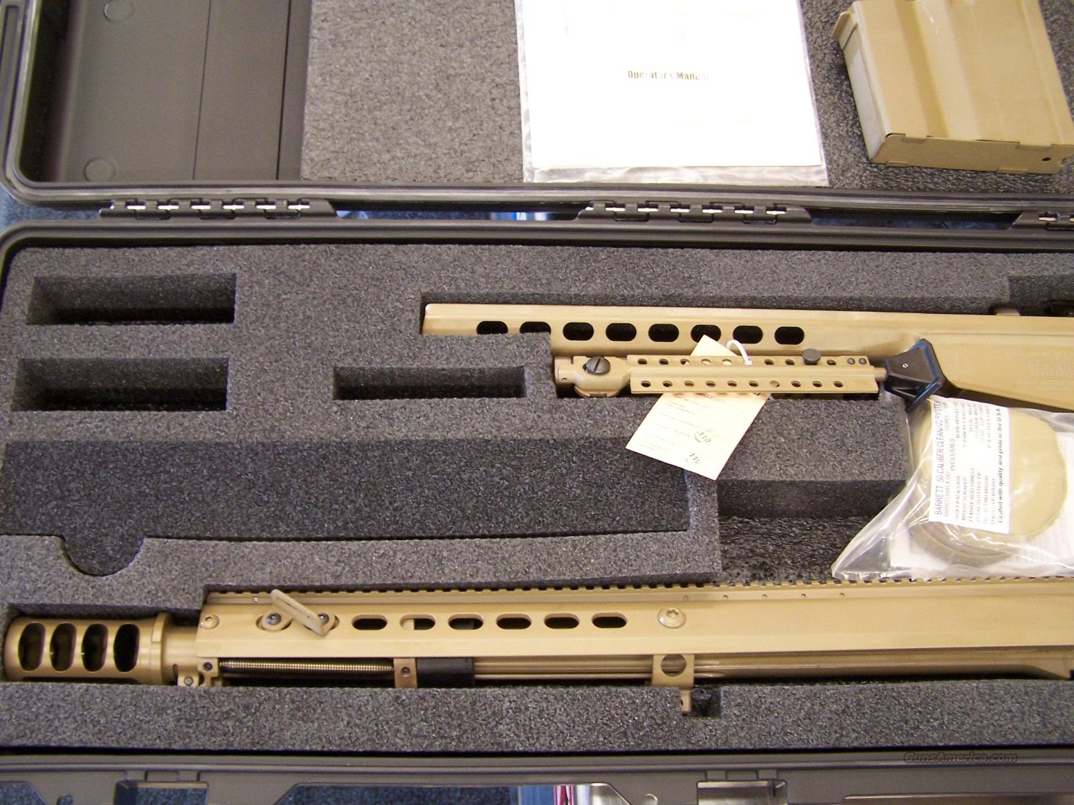 Barrett M107a1 50 Bmg 29 Barrel With Pelican Case133