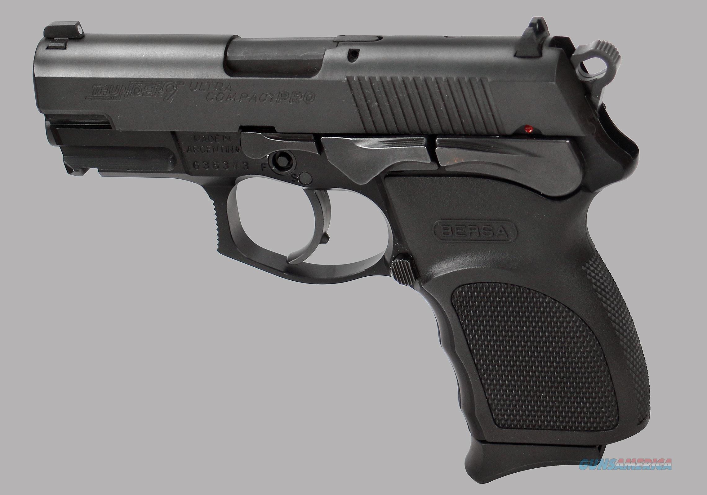 Bersa R S A 9mm Thunder 9 Ultra Co For Sale At Gunsamerica