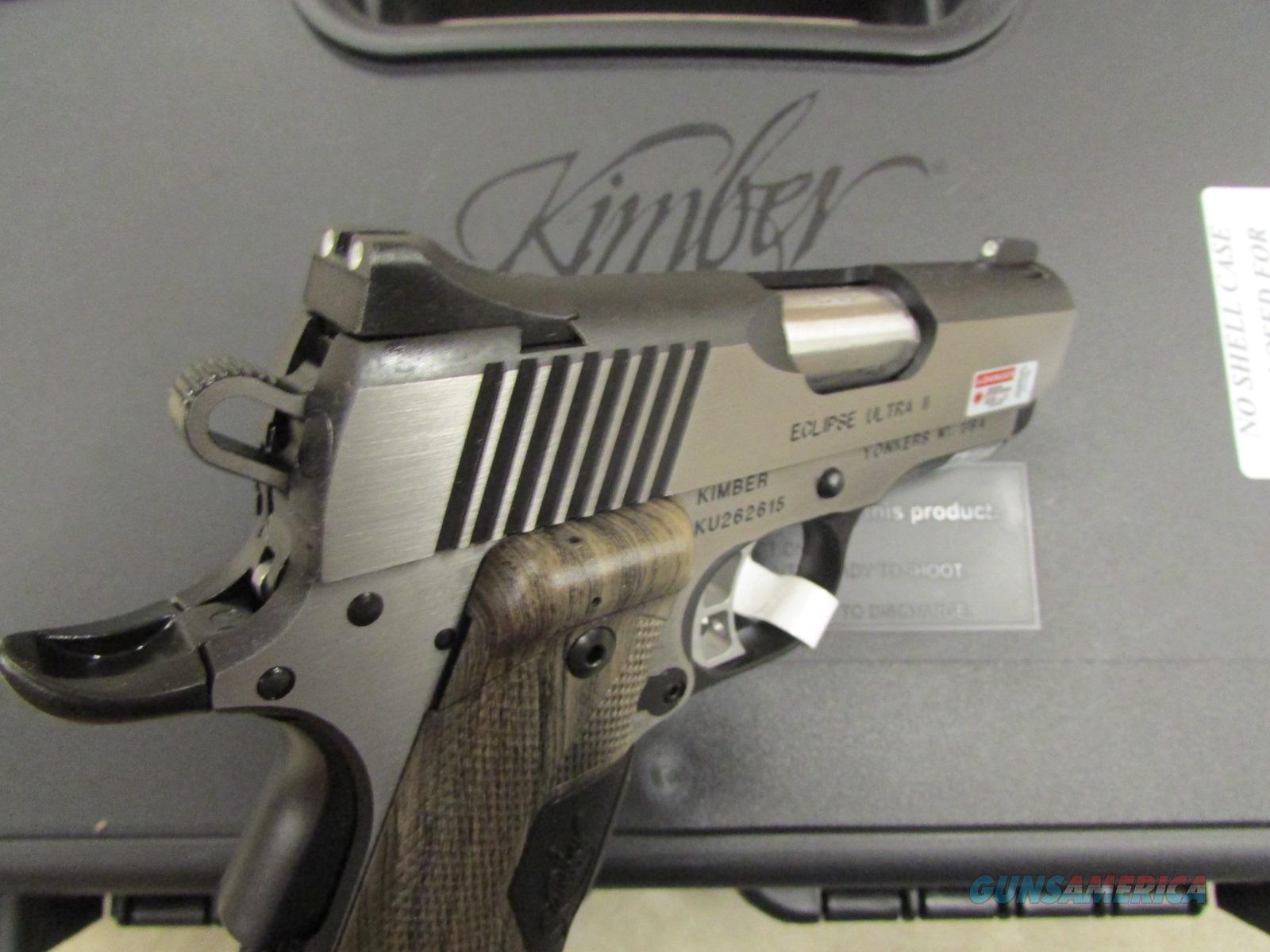 Kimber Eclipse Ultra II Lasergrips 1911 .45 ACP... for sale