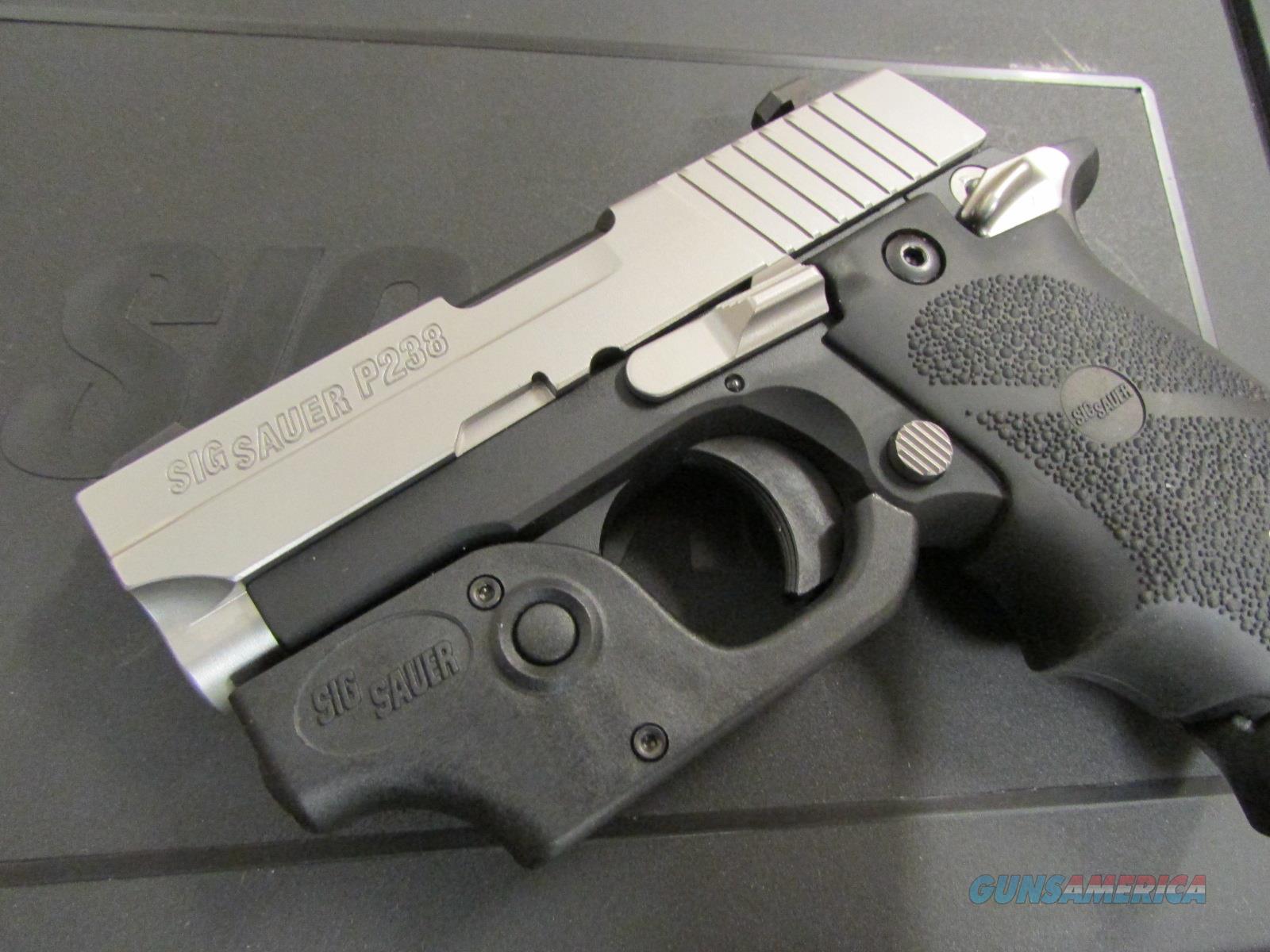 Sig Sauer P238 Tactical Laser & Hogue Grip .380... for sale