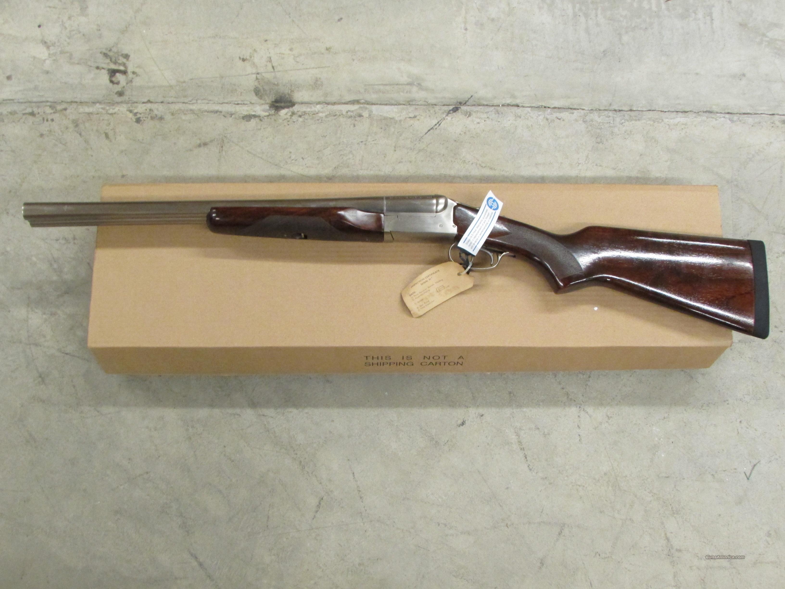 Stoeger Coach Gun Supreme Polished Nickel Sxs 1 For Sale