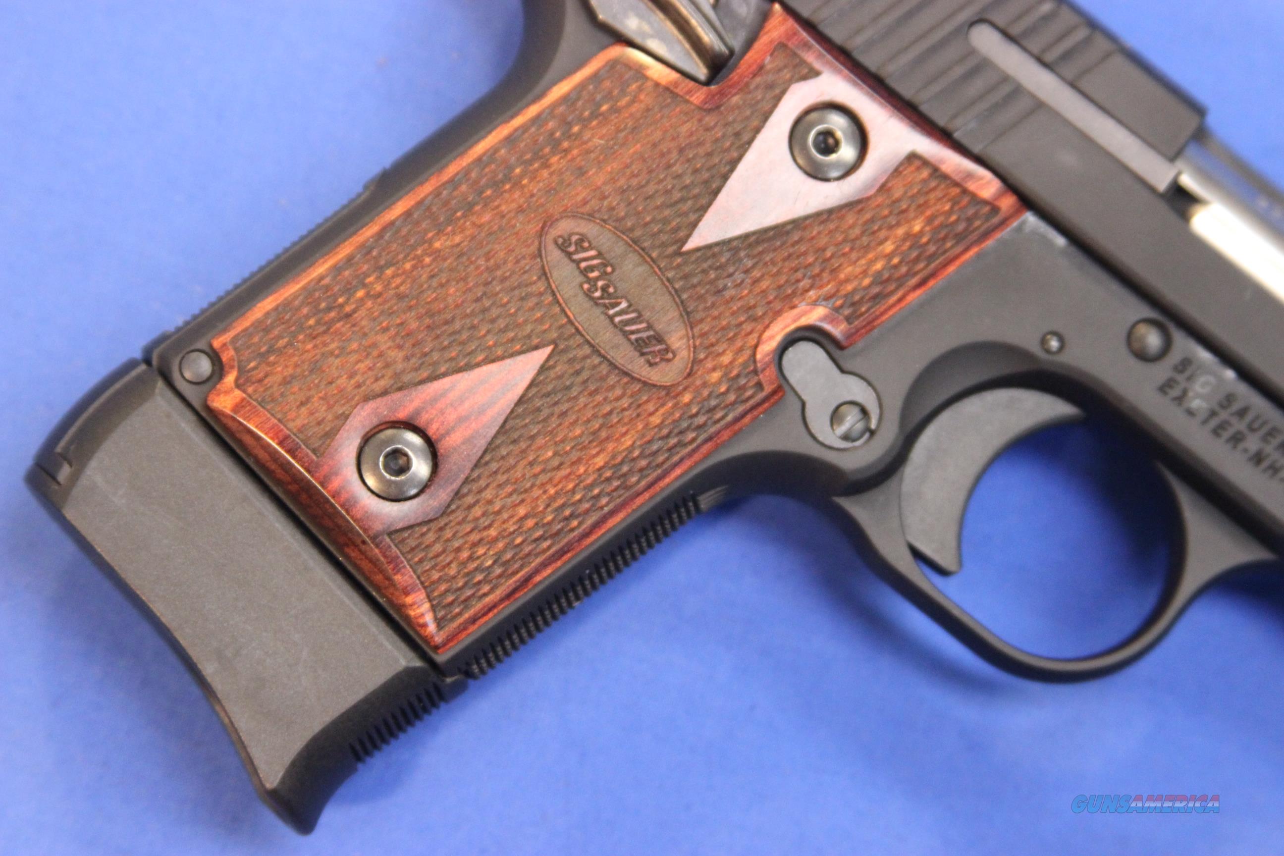 SIG SAUER P938 TARGET .22 LR ROSEWOOD - NEW! For Sale