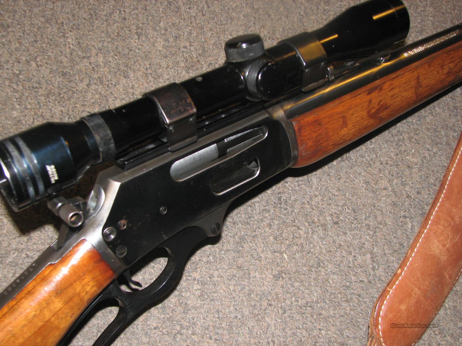 MARLIN 336 CS .3030 WIN w/ SCOPE & LEATHER SLI... for sale