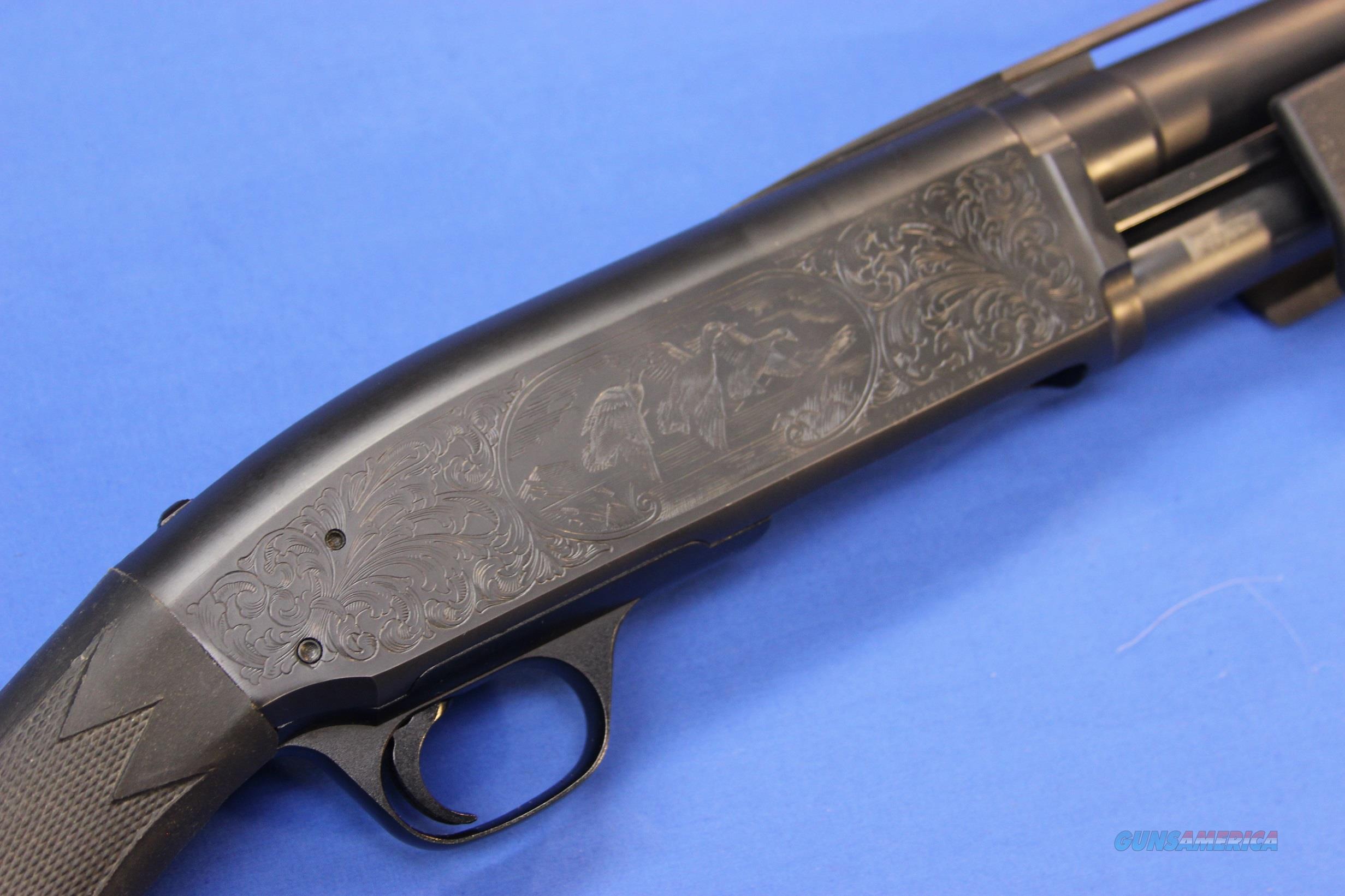 Browning Bps Engraved 22 Field 12 Gauge W Syn For Sale