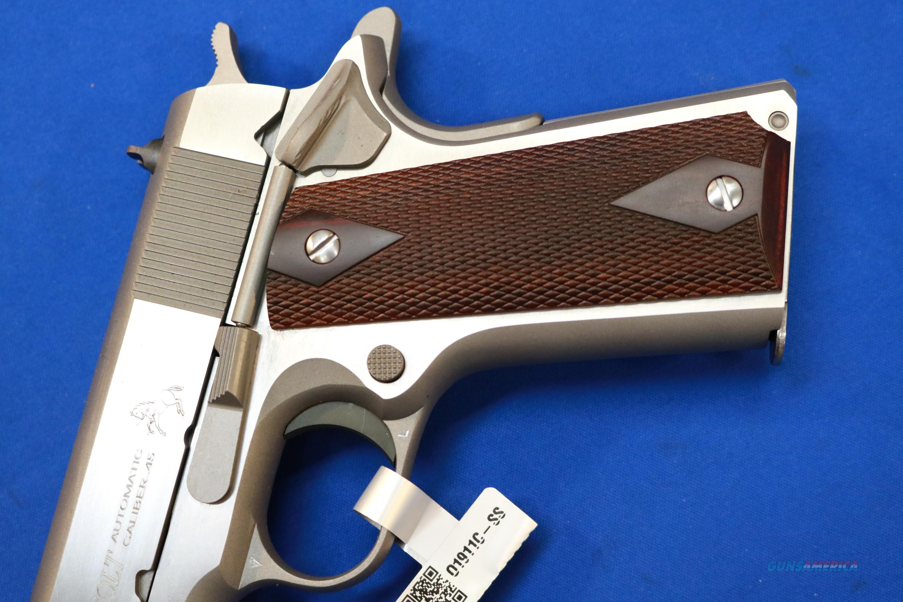 Colt Government Classic Stainl For Sale At Gunsamerica