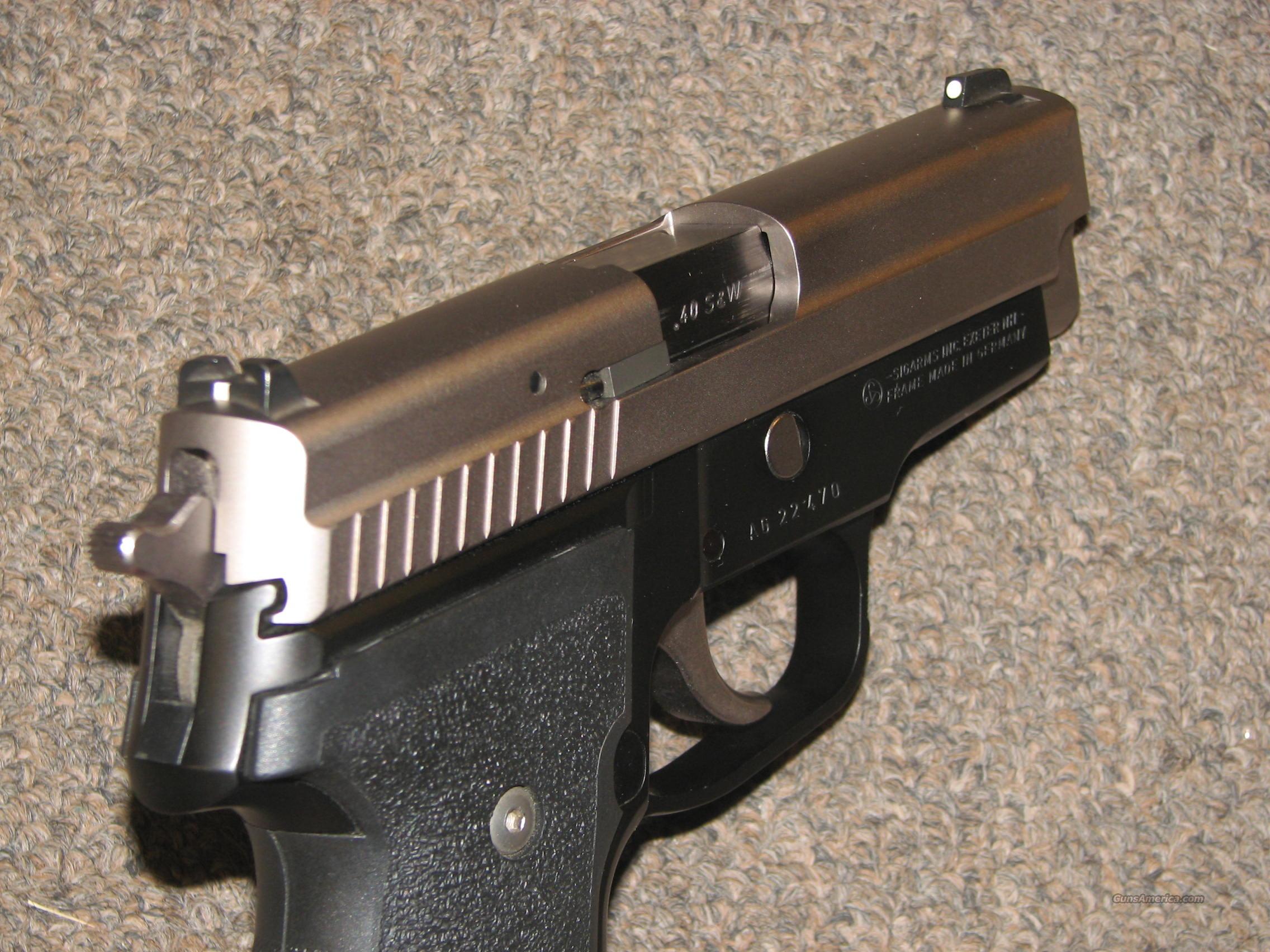 Sig Sauer P229 Stainless 40 Sandw For Sale