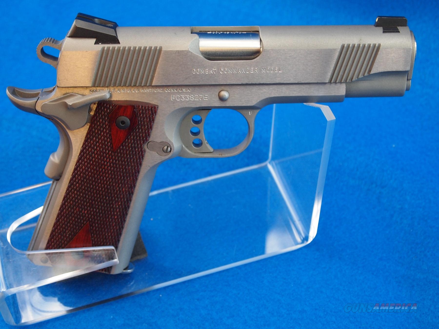 Colt XSE Combat Commander 45 ACP For Sale At Gunsamerica 913604389