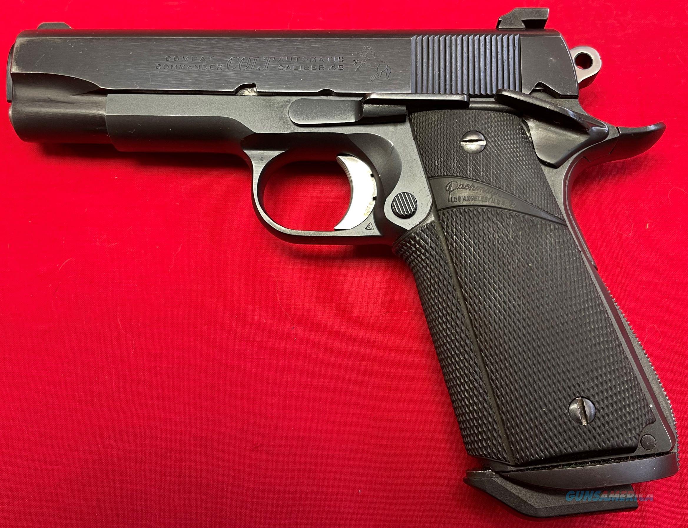 Colt Series 70 Combat Commander 45A For Sale At Gunsamerica