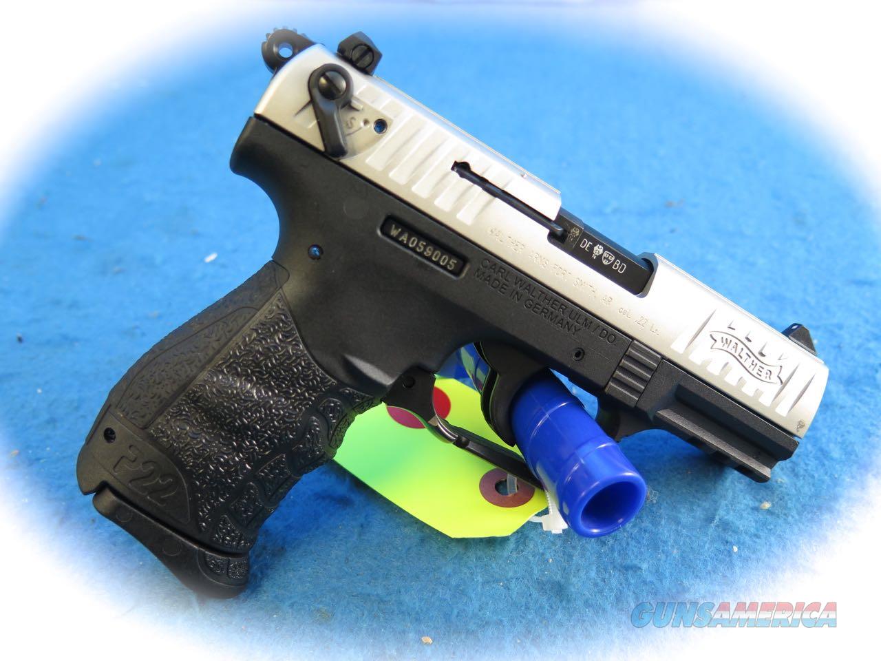 Walther P Nickel Slide Lr Cal For Sale At Gunsamerica