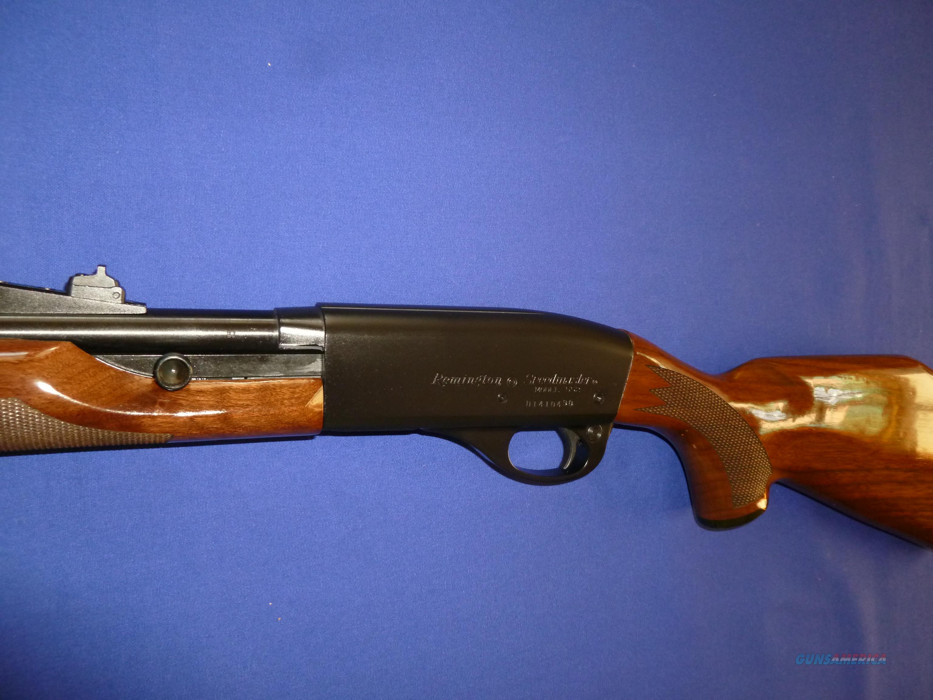 Remington 552 BDL Deluxe Speedmaste For Sale At Gunsamerica