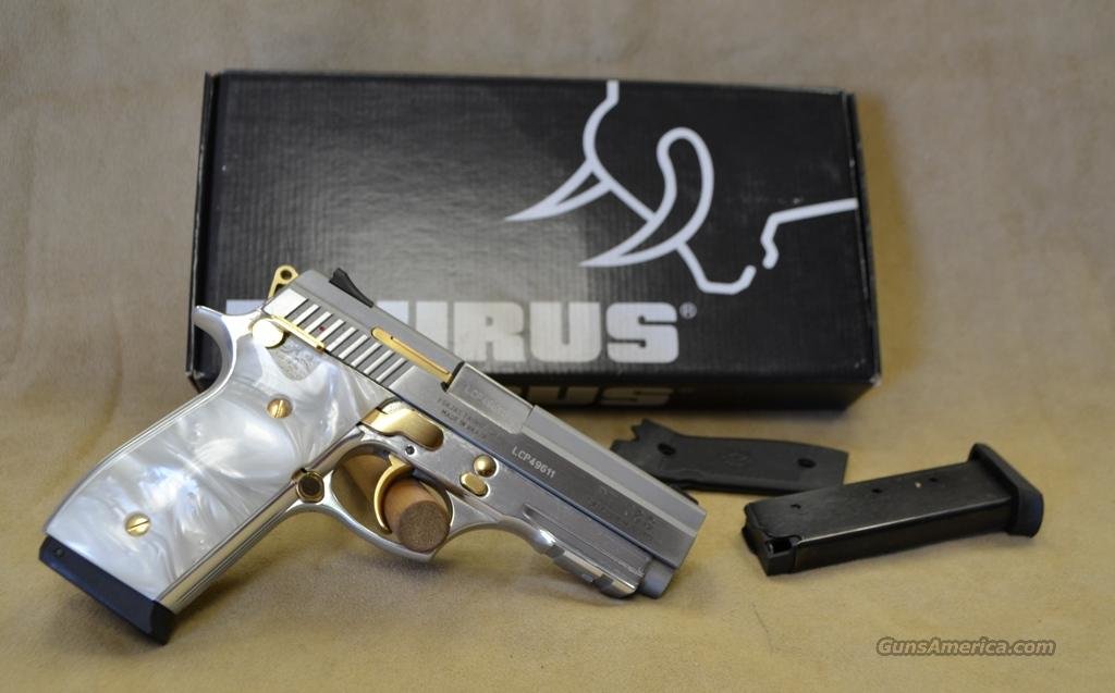 Taurus Pt38s Stainlessgoldwhite Pearl 38 Su For Sale