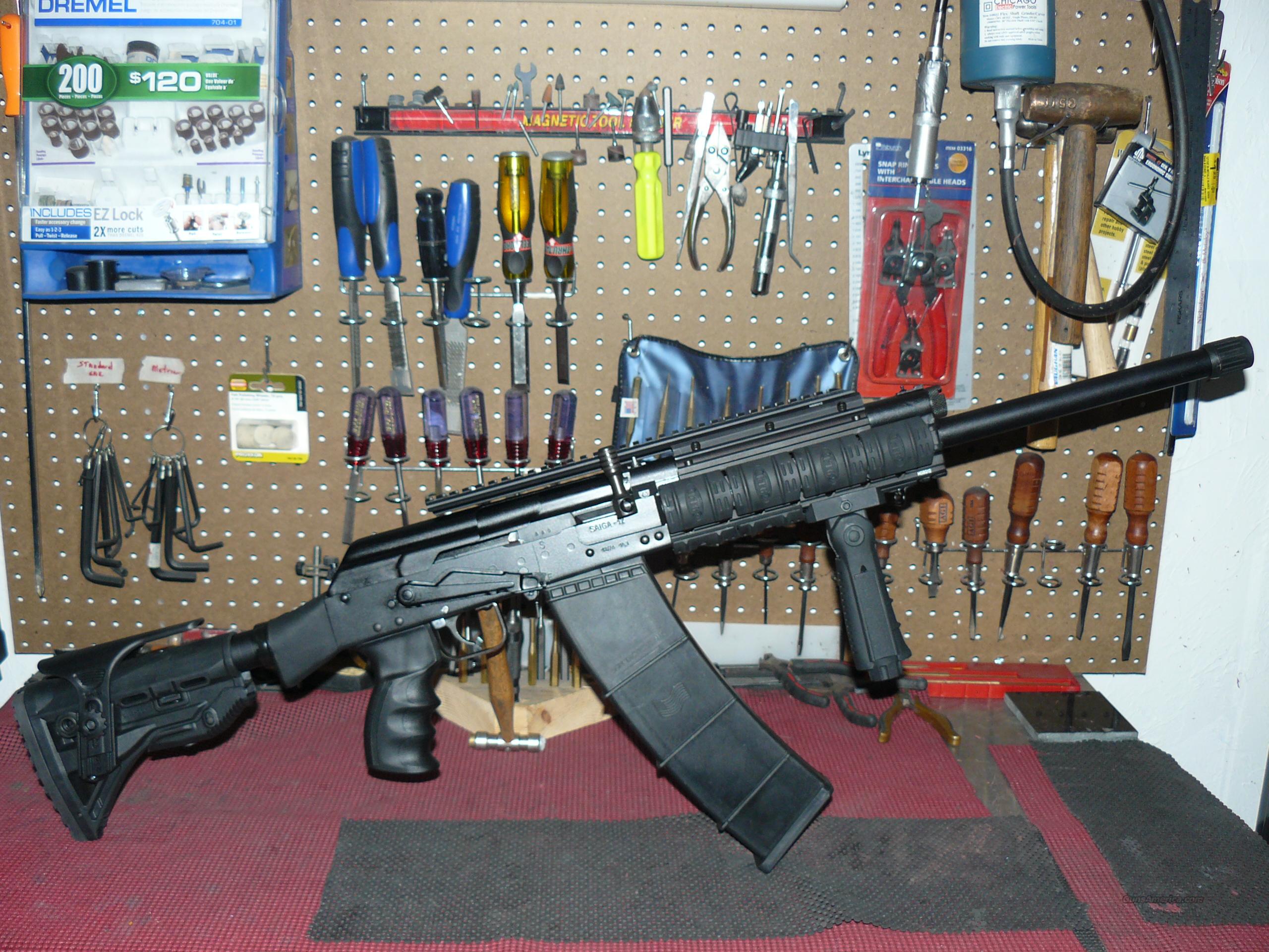 Saiga 12 Low Recoil Tactical Shotgun Mako Gl For Sale