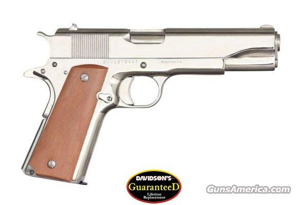 Armscor Rock Island 1911 45acp Polished Nickel For Sale