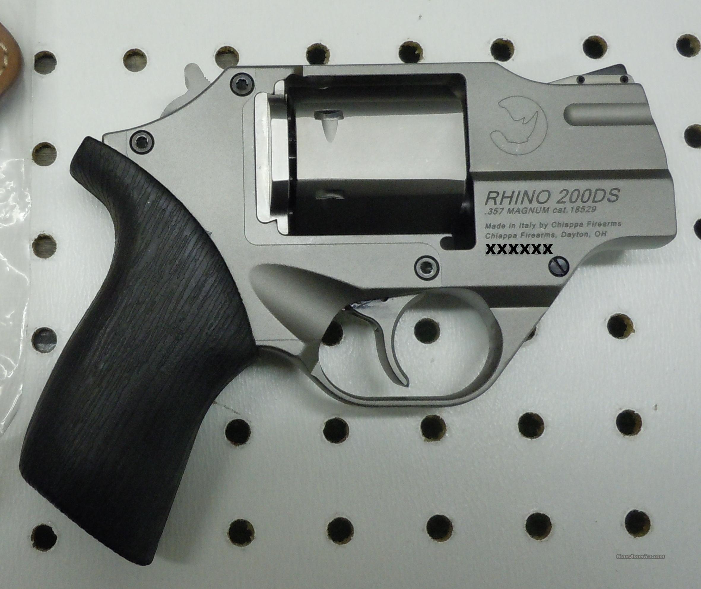 CHIAPPA WHITE RHINO 200DS 357 MAGNUM REVOLVER B... for sale